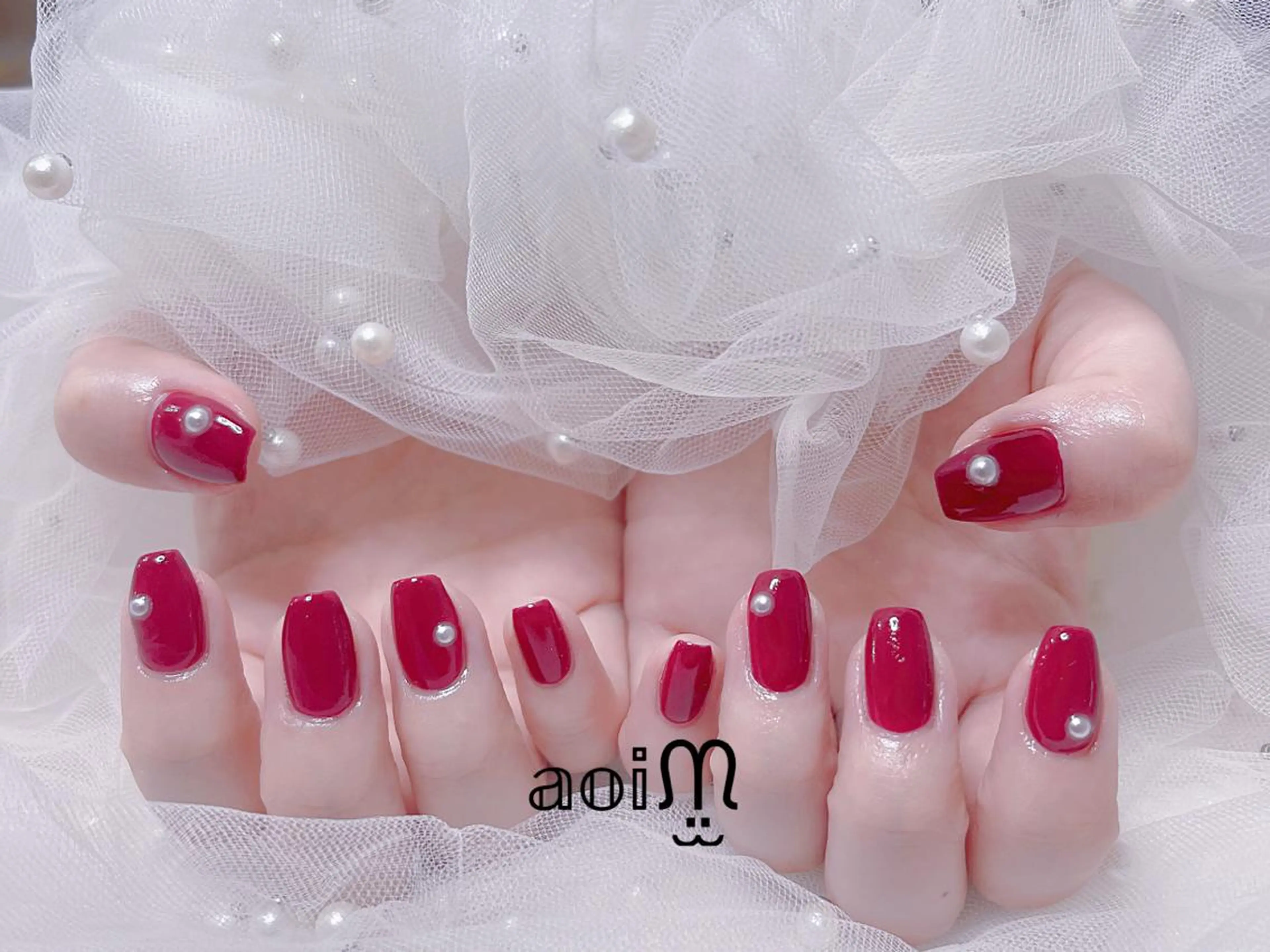 ネイル 葵うさぎ所属・葵うさぎ AIのネイルデザイン