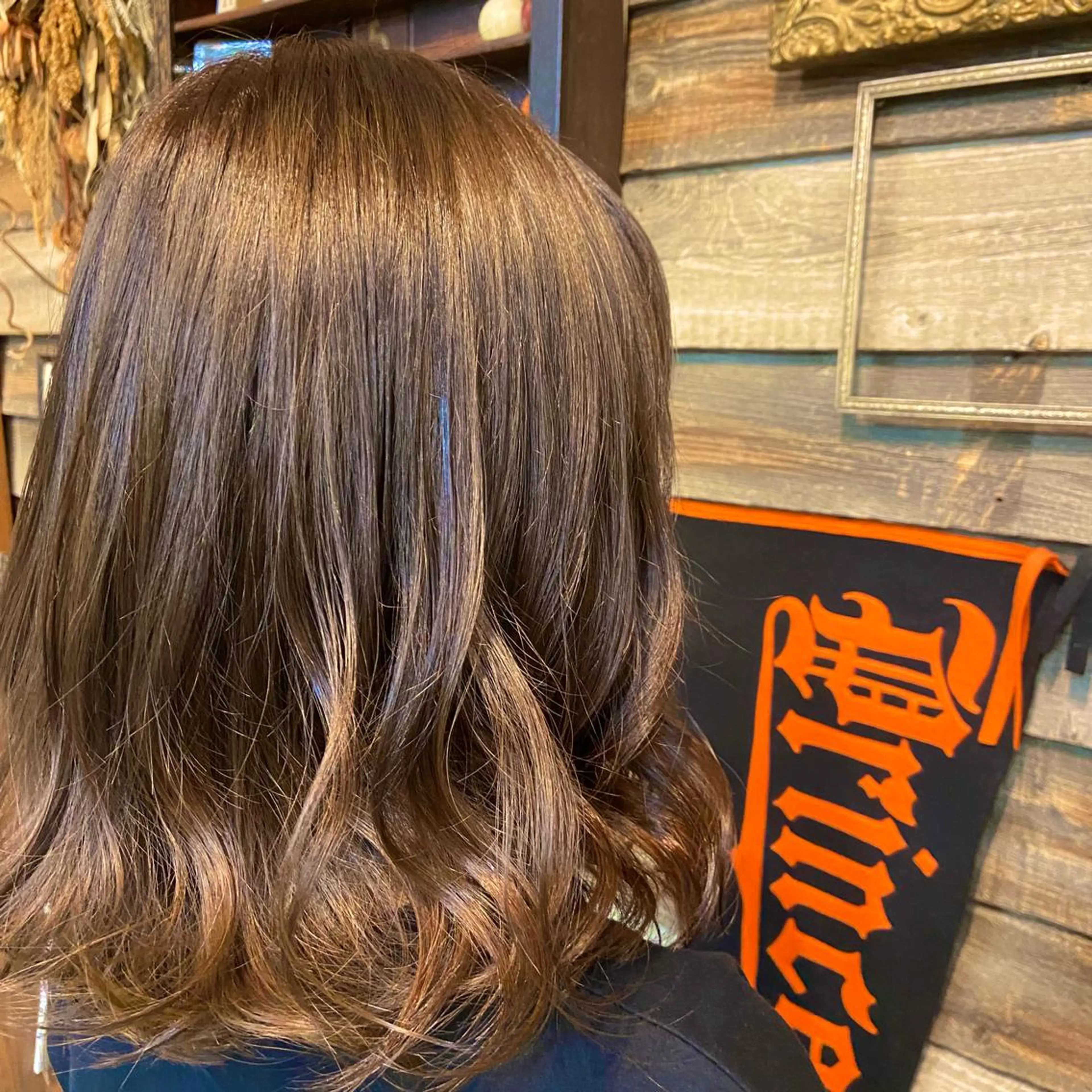 ミディアム カラー ヘアカラー RuBell所属・川崎 かなでのヘアスタイル