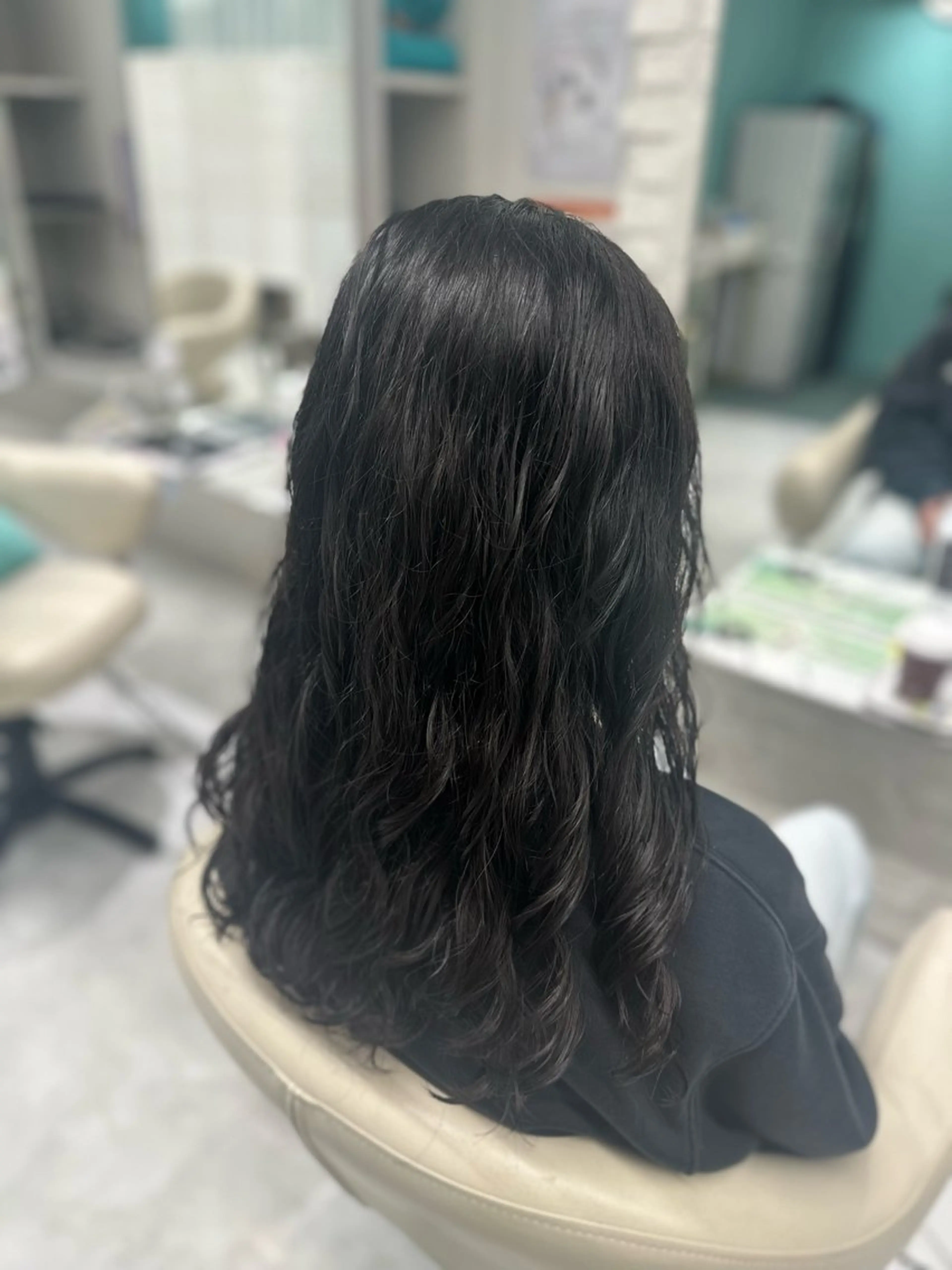 ロング パーマ パーマ LeeHorie miuのヘアスタイル