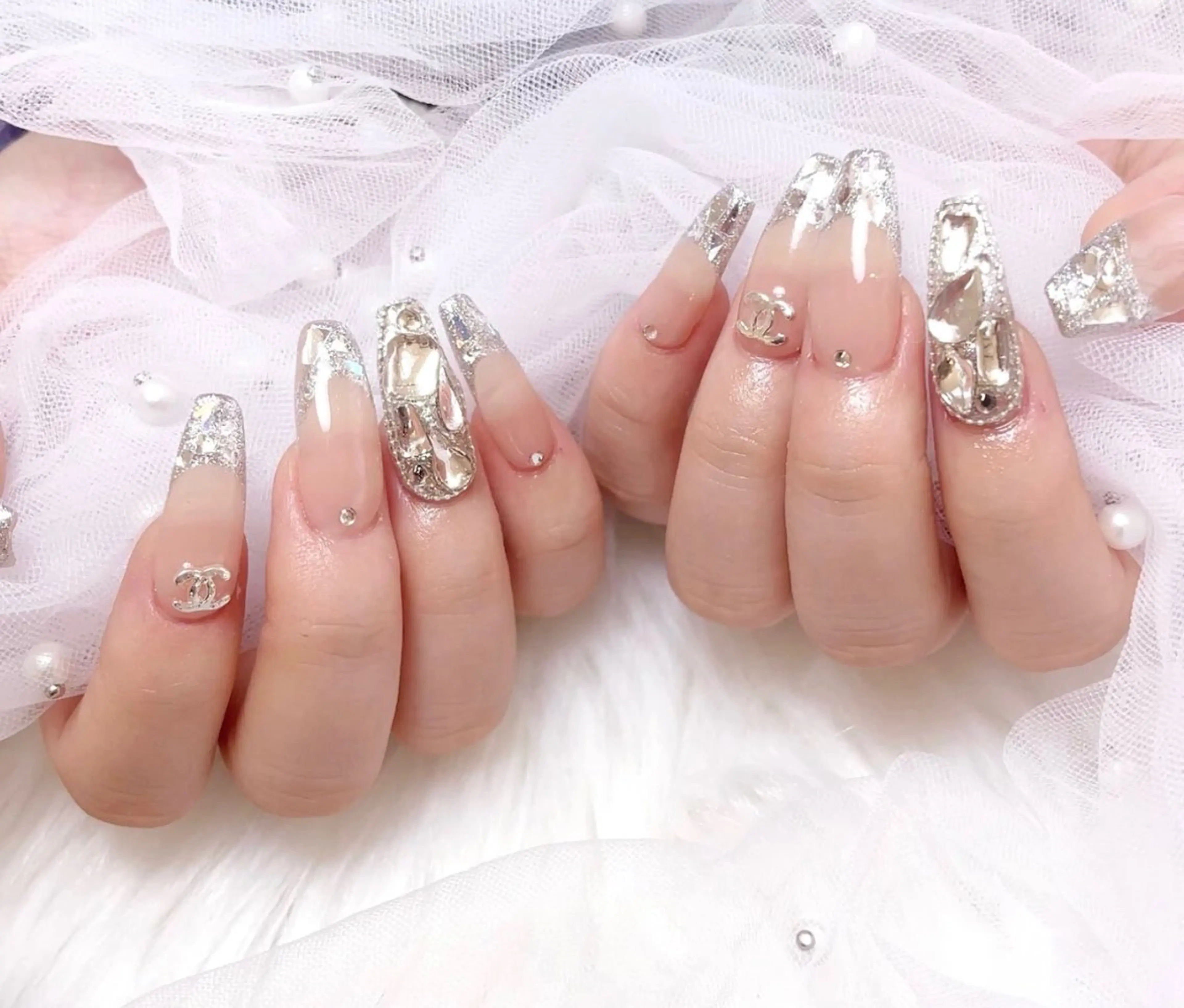 ネイル ハンドネイル 日暮里💝m1♡ルル ネイルのネイルデザイン
