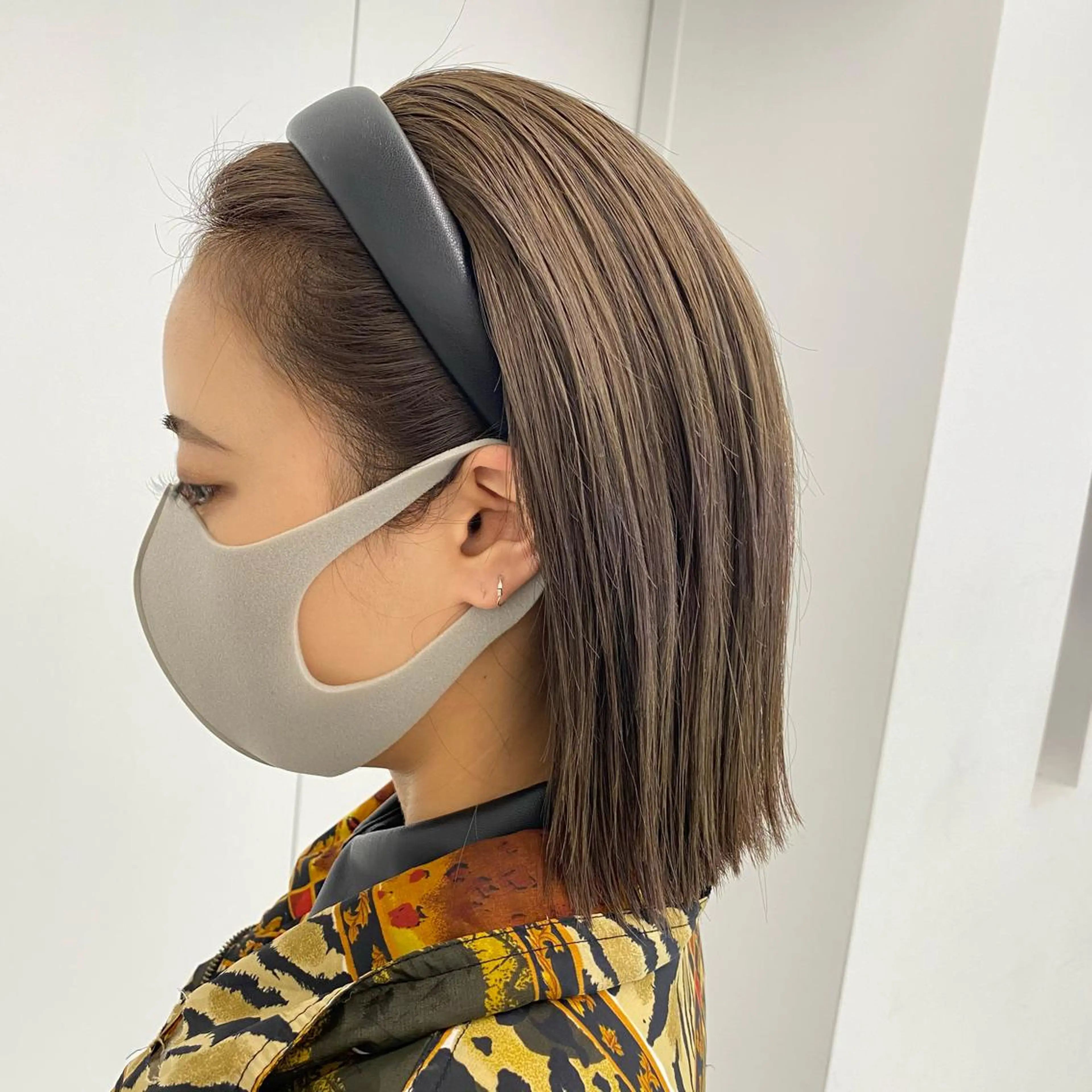 ショート カラー カット ヘアカラー トリートメント ヘッドスパ ヘアセット 韓国艶カラー🇰🇷 DISCO💙のヘアスタイル