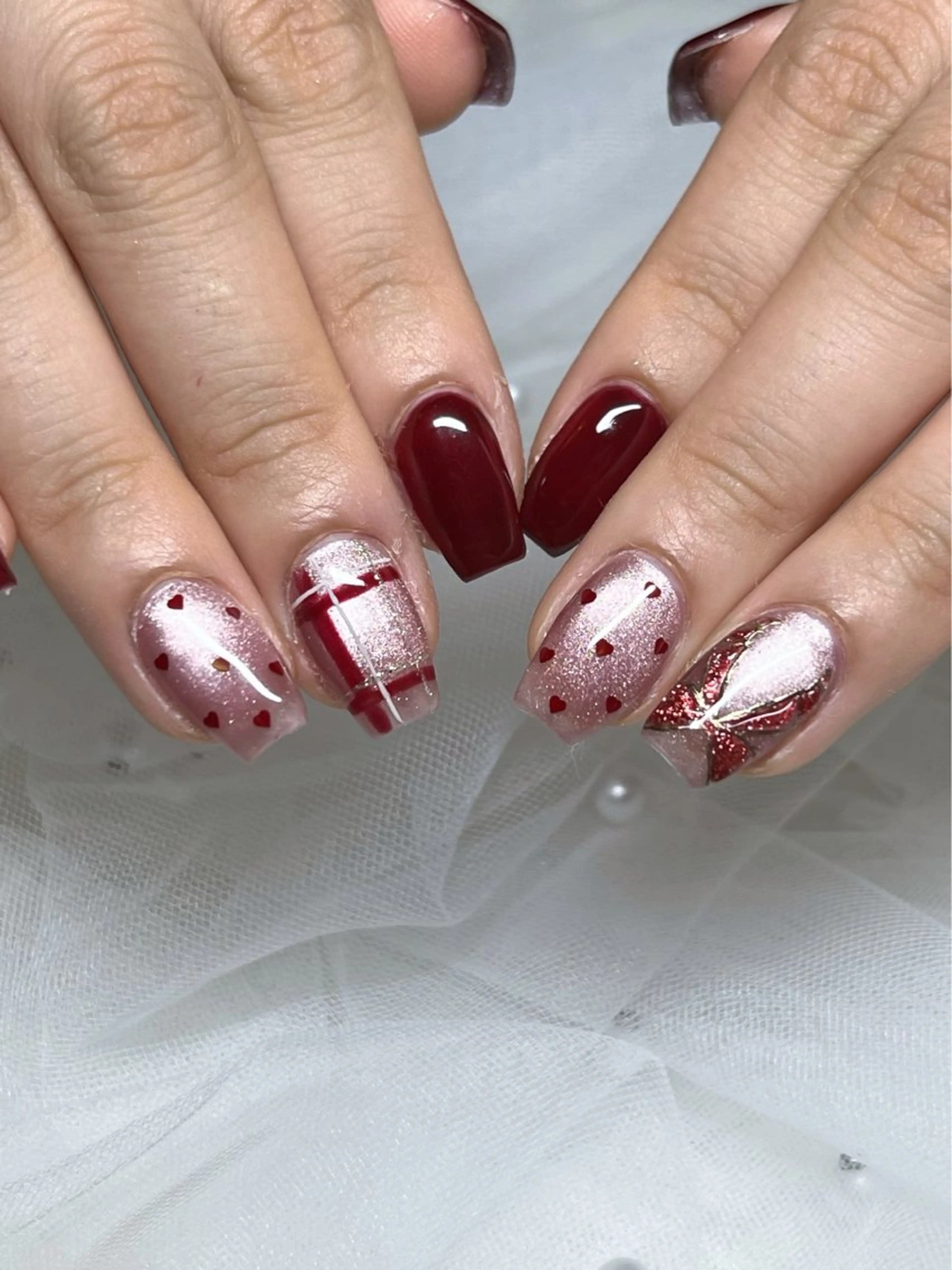 ネイル ハンドネイル 7nail所属・なんば7nail YUZUHAのネイルデザイン