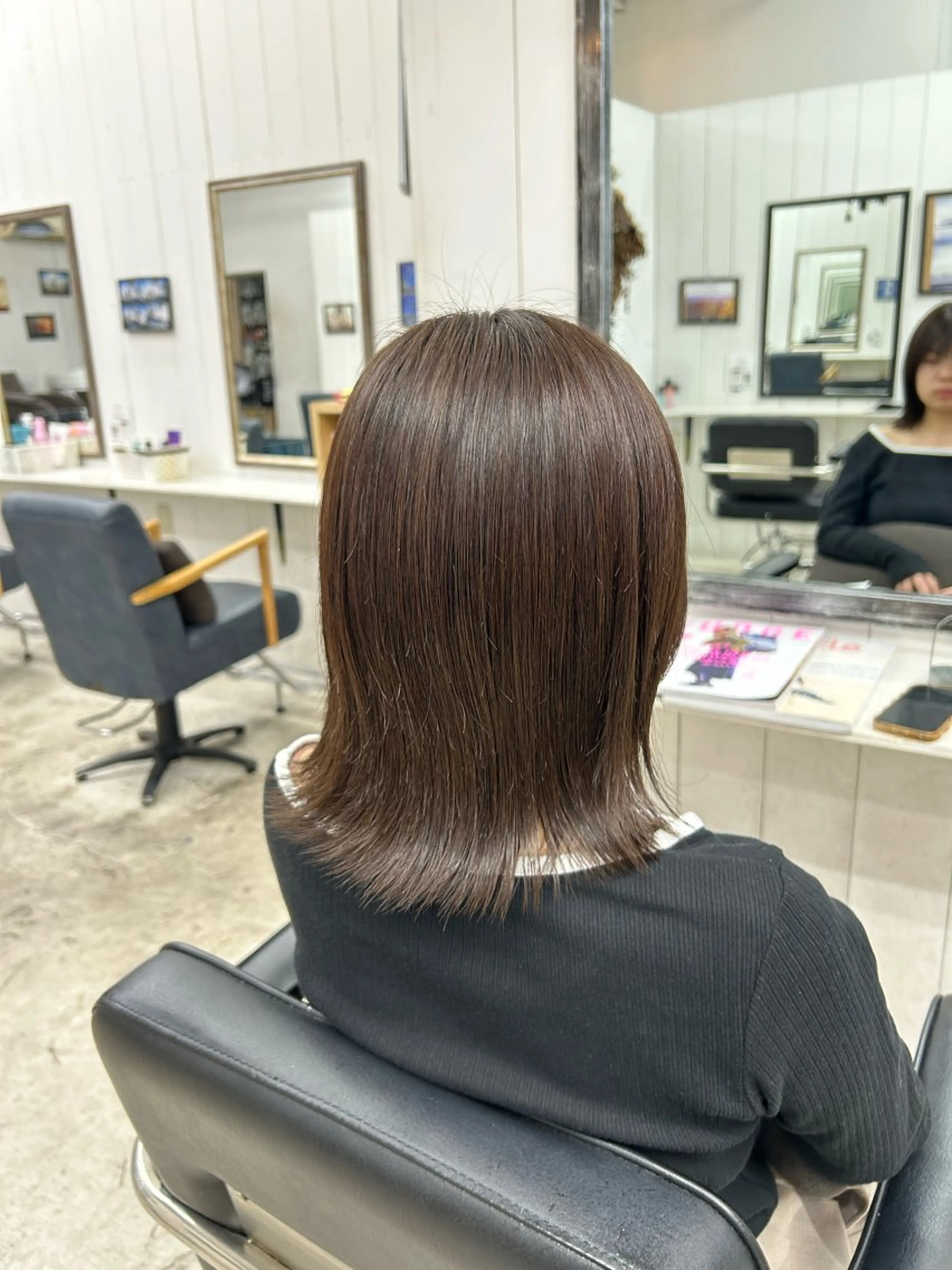 カラー 赤川 海愛のヘアスタイル