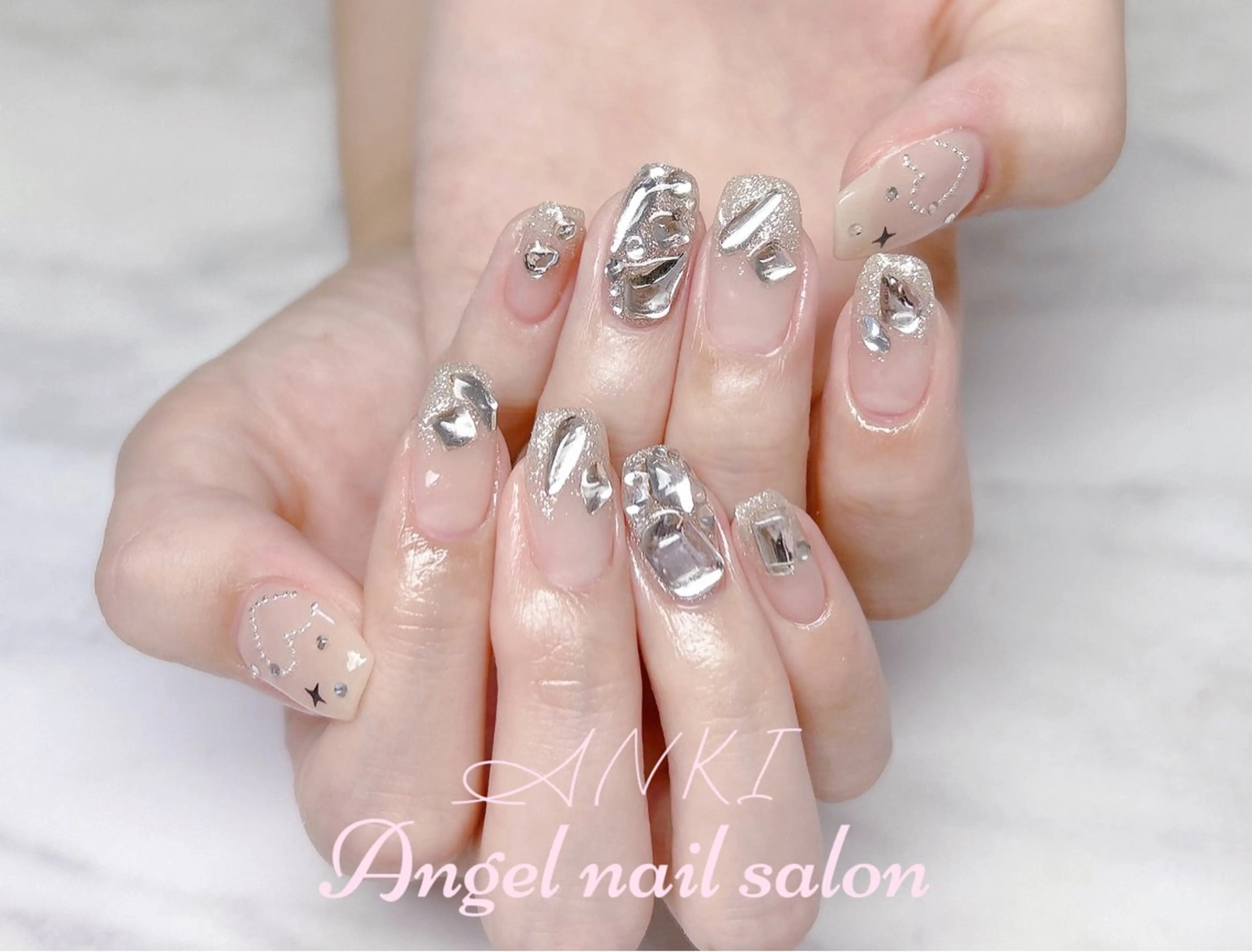 ネイル ハンドネイル ハンドケア Angel nail salonのネイルデザイン
