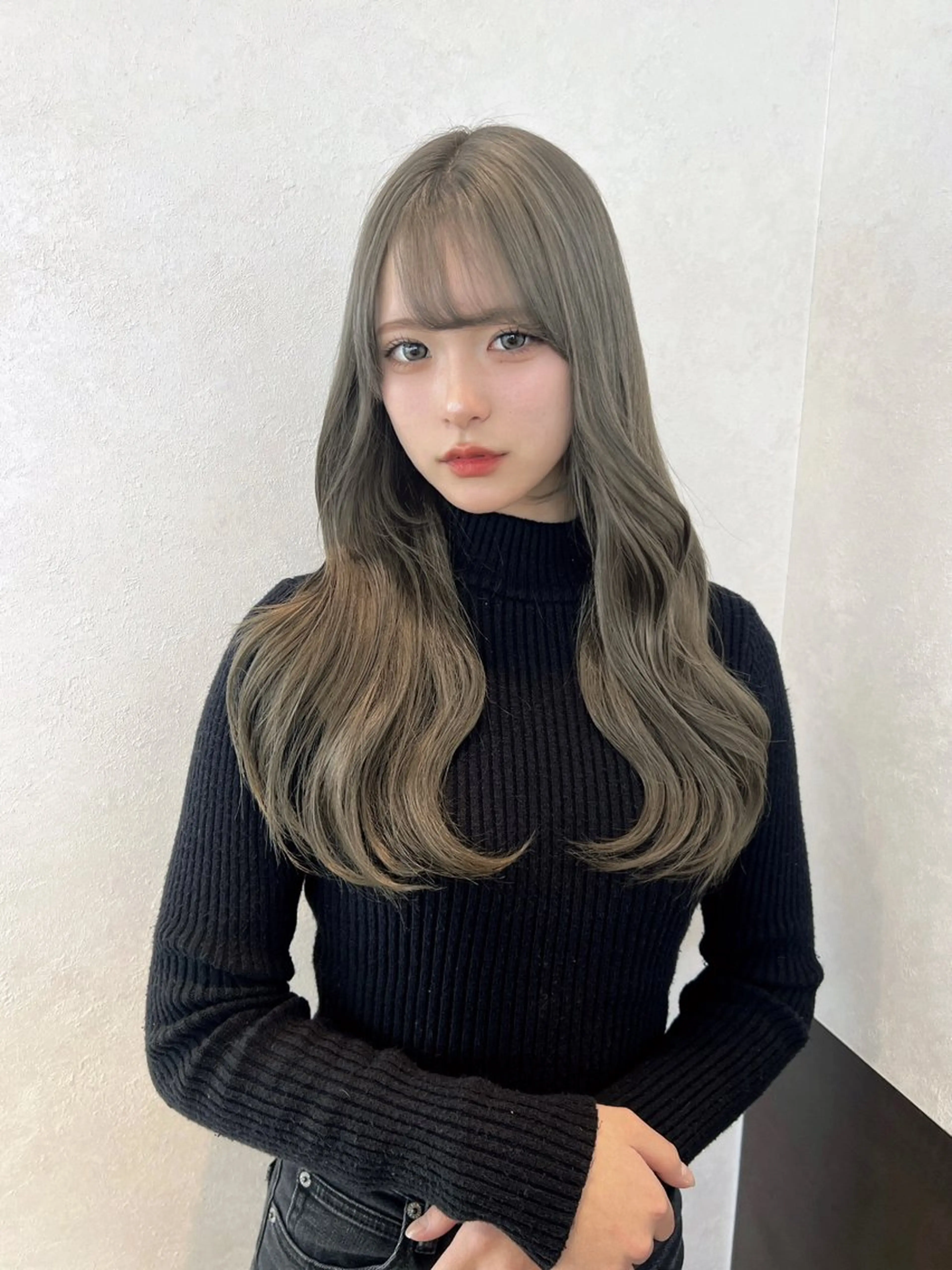 カラー カット ヘアカラー nehus nagaoka所属・🦋Imai Mizuki🦋‪のヘアスタイル
