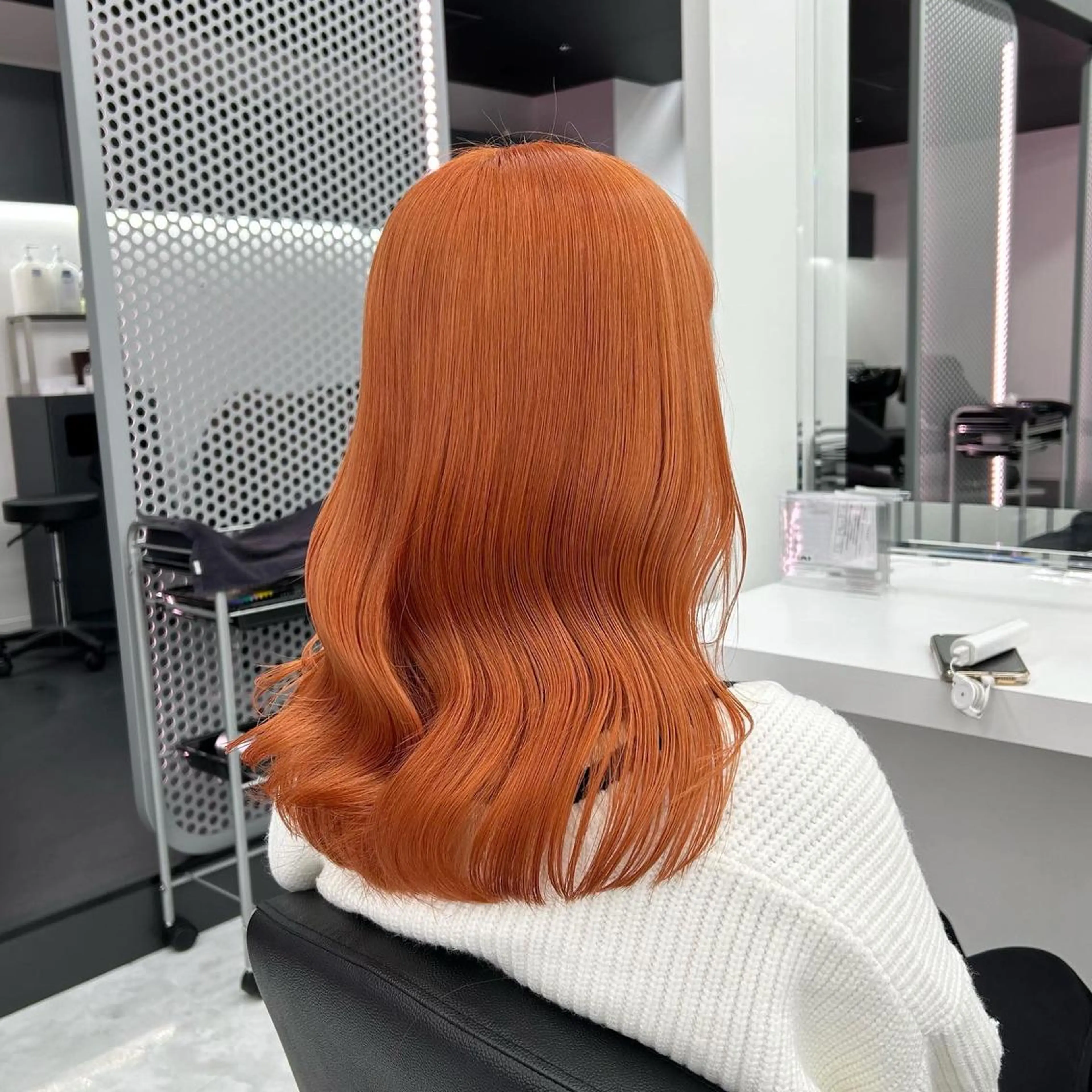 セミロング カラー ヘアアレンジ ヘアカラー トリートメント GOTODAY shair salon 横浜mare店所属・透明感抜群カラー mai🍑♡のヘアスタイル