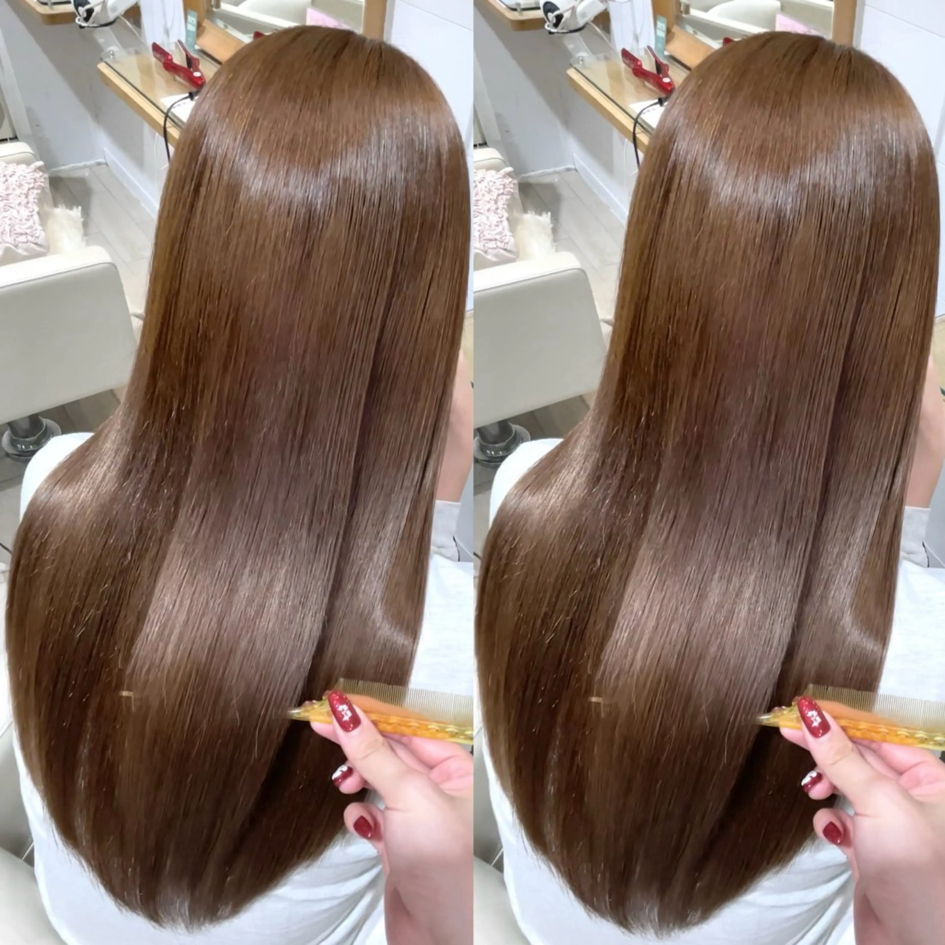 ロング カラー ヘアカラー スズキ　マリ 🎱8月限定価格のヘアスタイル