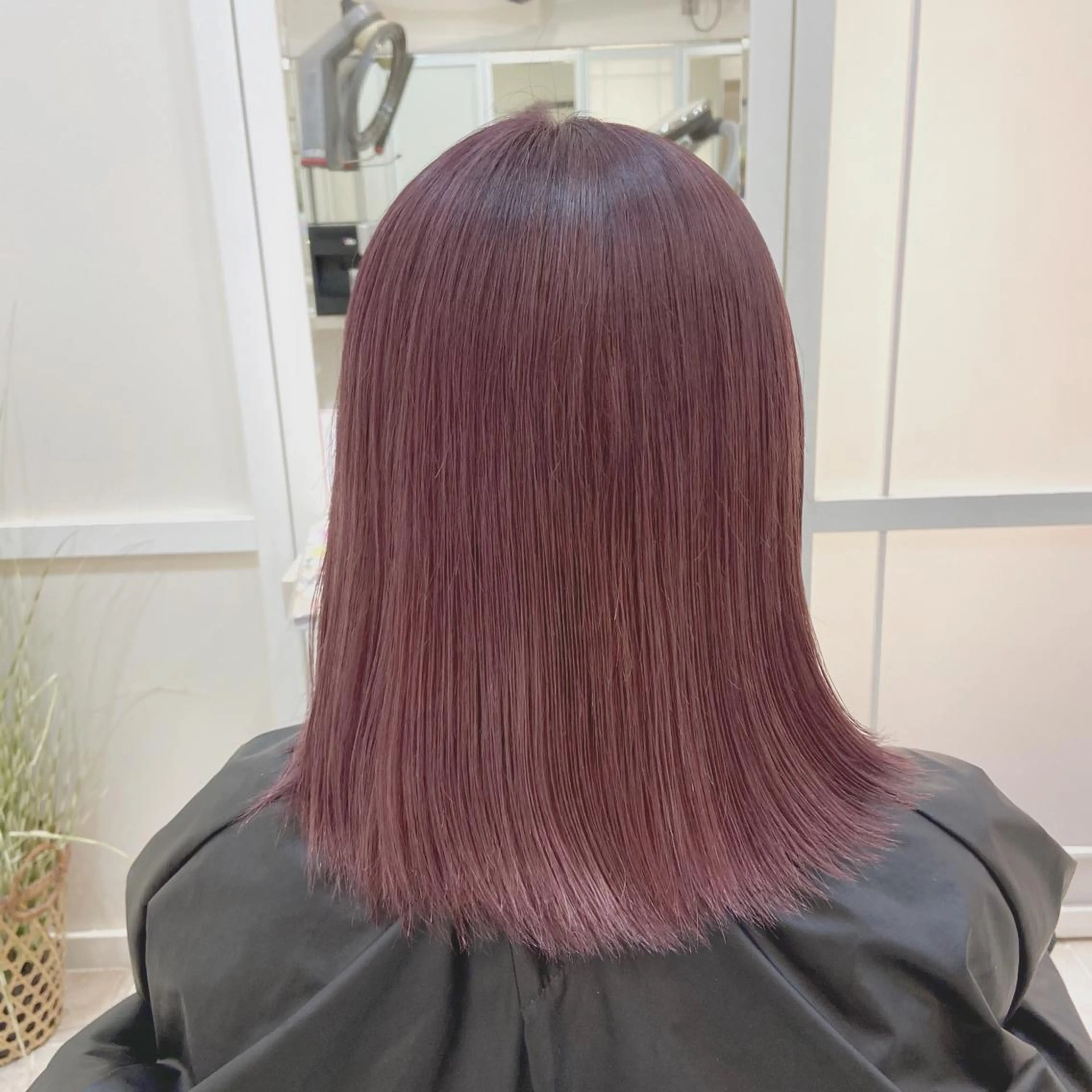 ミディアム カラー ヘアアレンジ ヘアカラー トリートメント Mirai 🧸のヘアスタイル