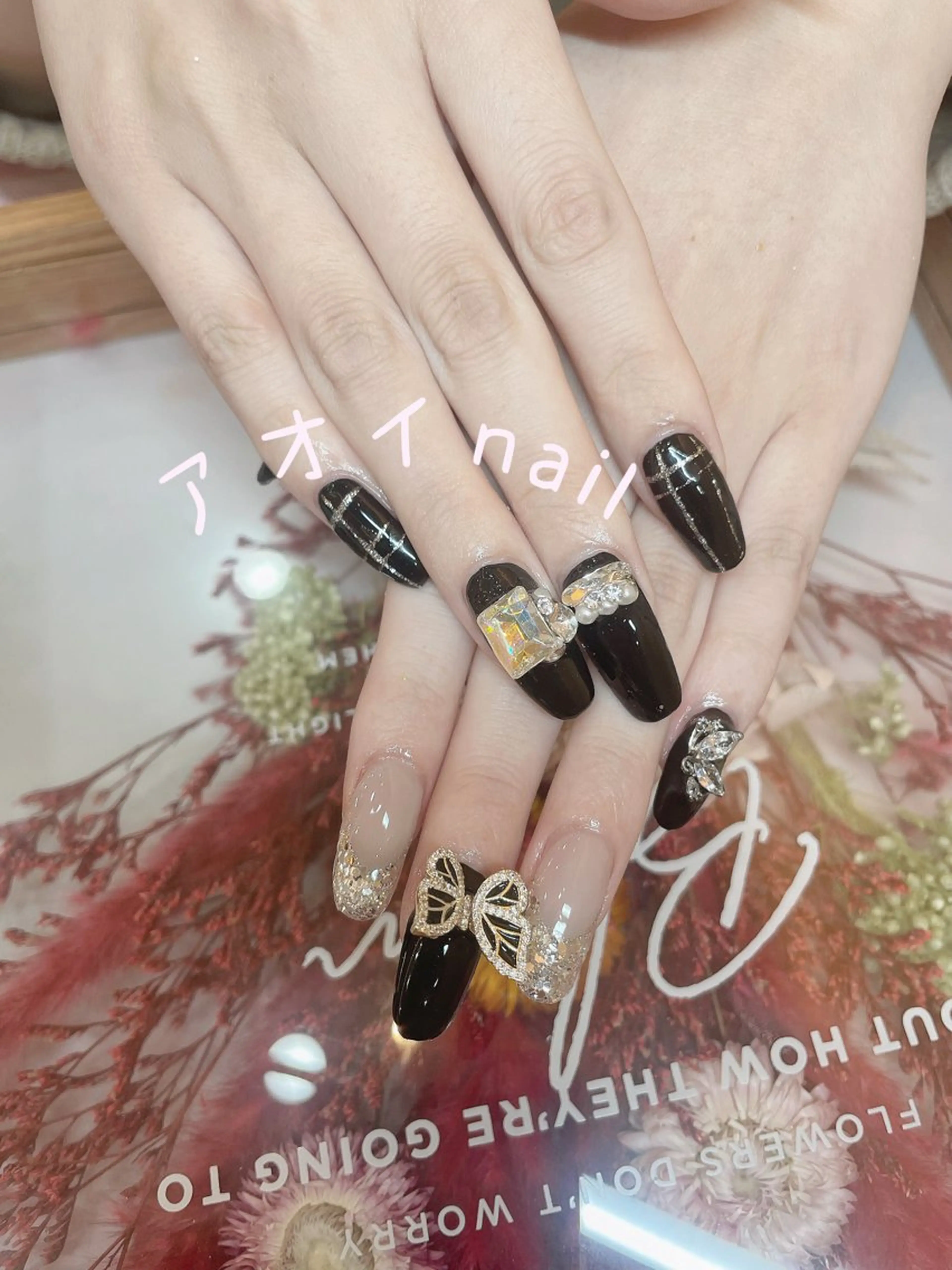 ネイル ネイル＆アイラッシュ ∩_∩アオイのネイルデザイン