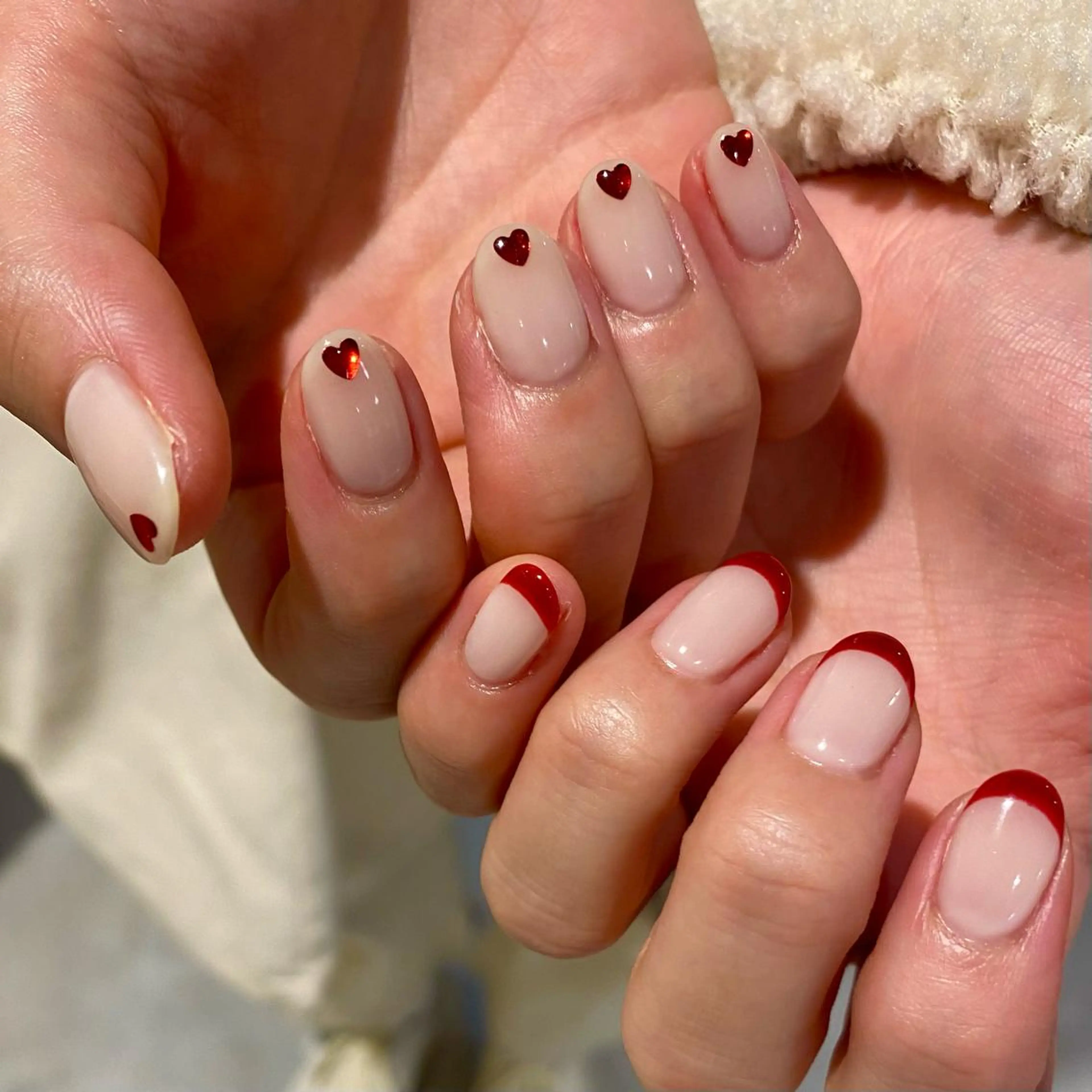 ネイル ニュアンスネイル ハンドネイル RINO AMANE nailのネイルデザイン