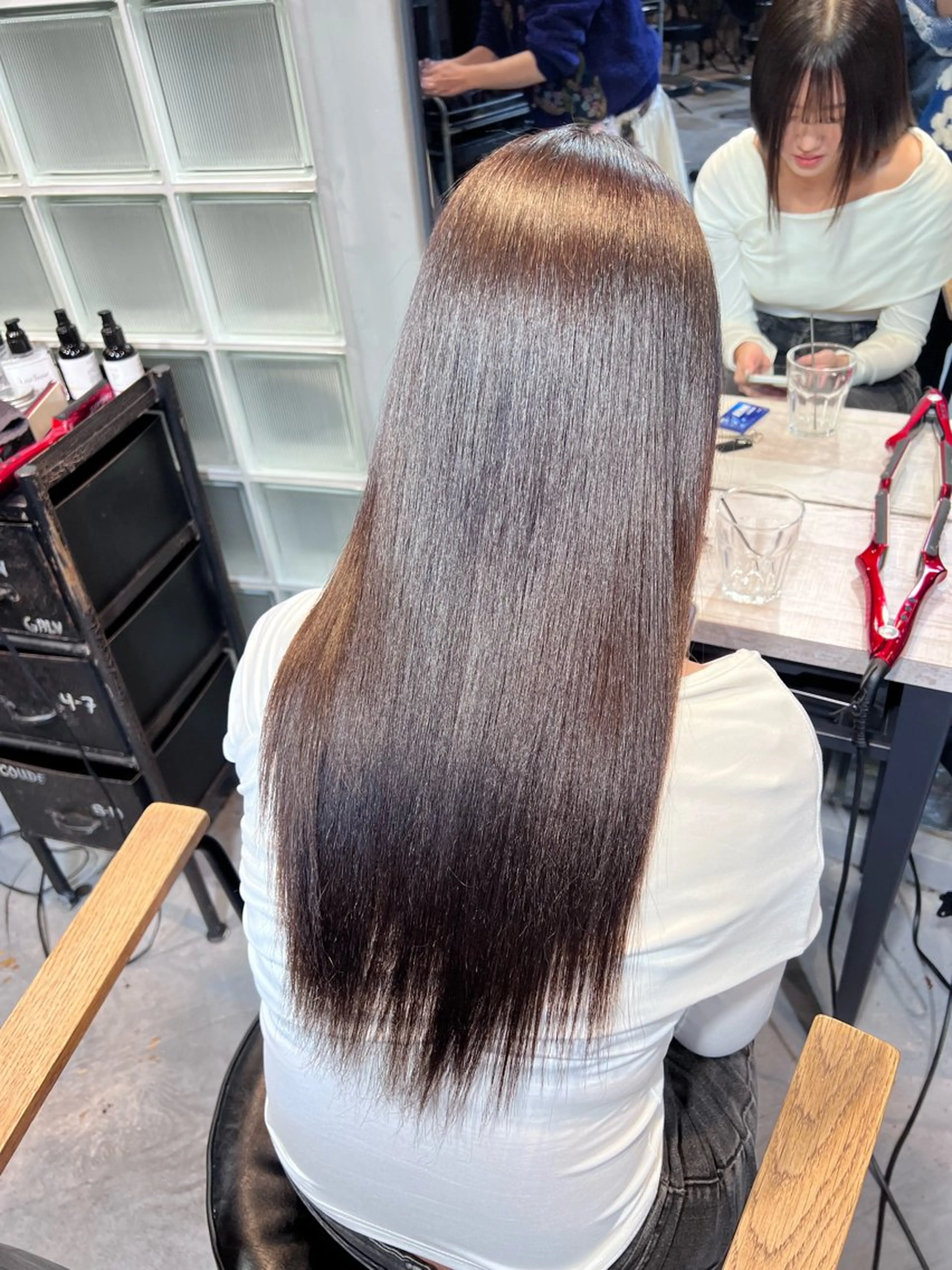 カラー 縮毛矯正 縮毛矯正 縮毛矯正モデル募集中 RIRIKAのヘアスタイル