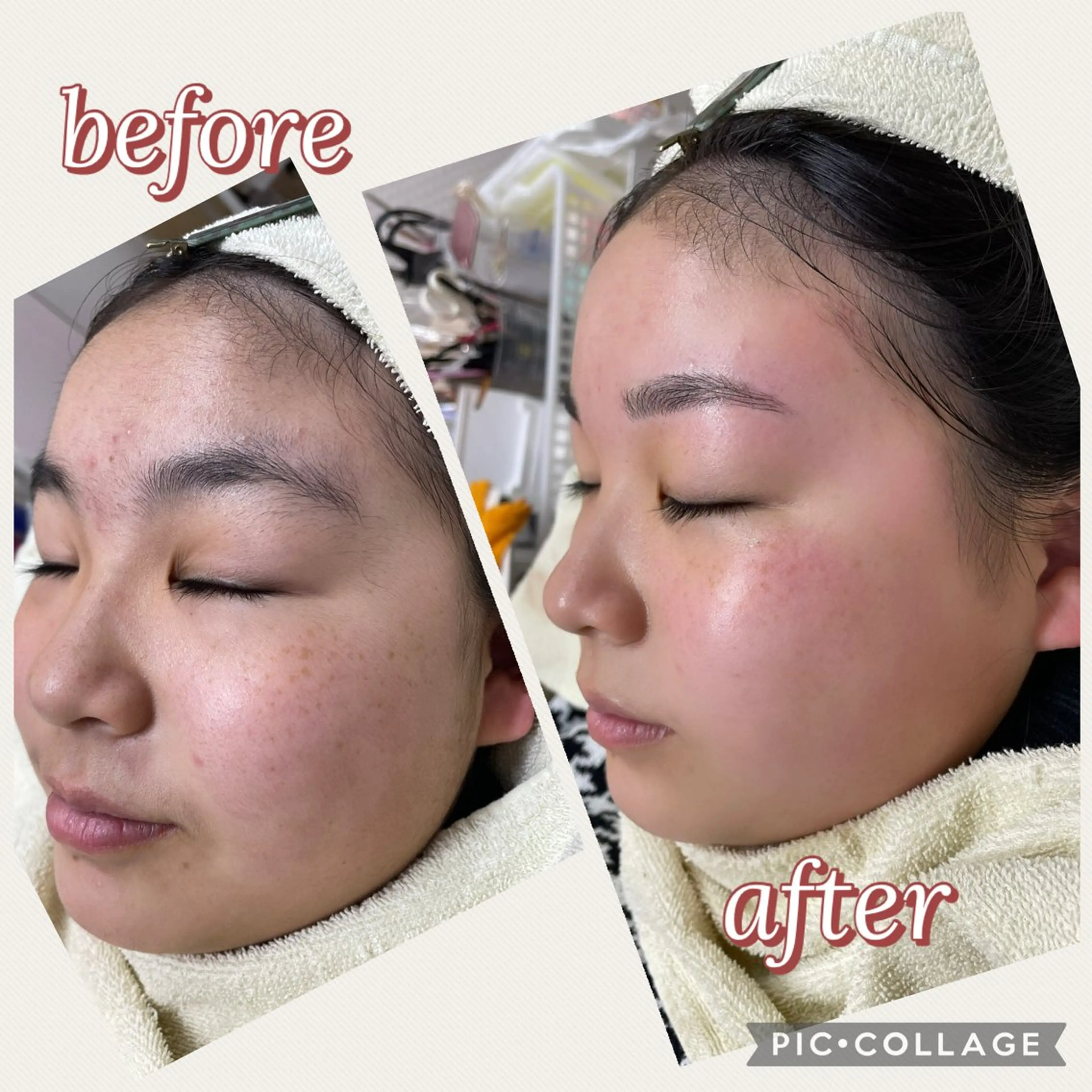 アイブロウ 眉毛ワックス脱毛 脱毛 スタジオAZ所属・jasmine yamashitaのマツエク・マツパデザイン