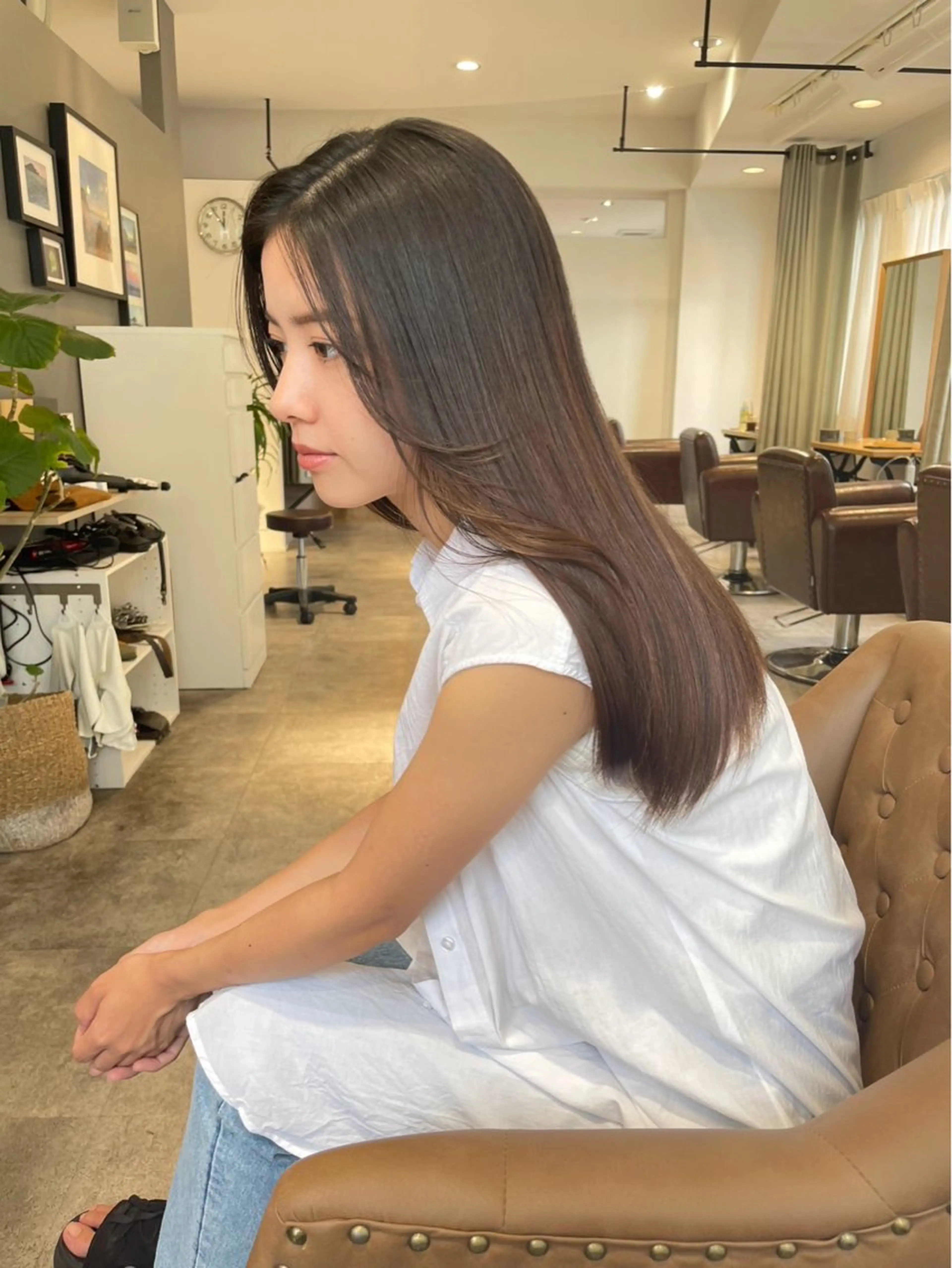ロング ヘアカラー i’ll 夏希のヘアスタイル