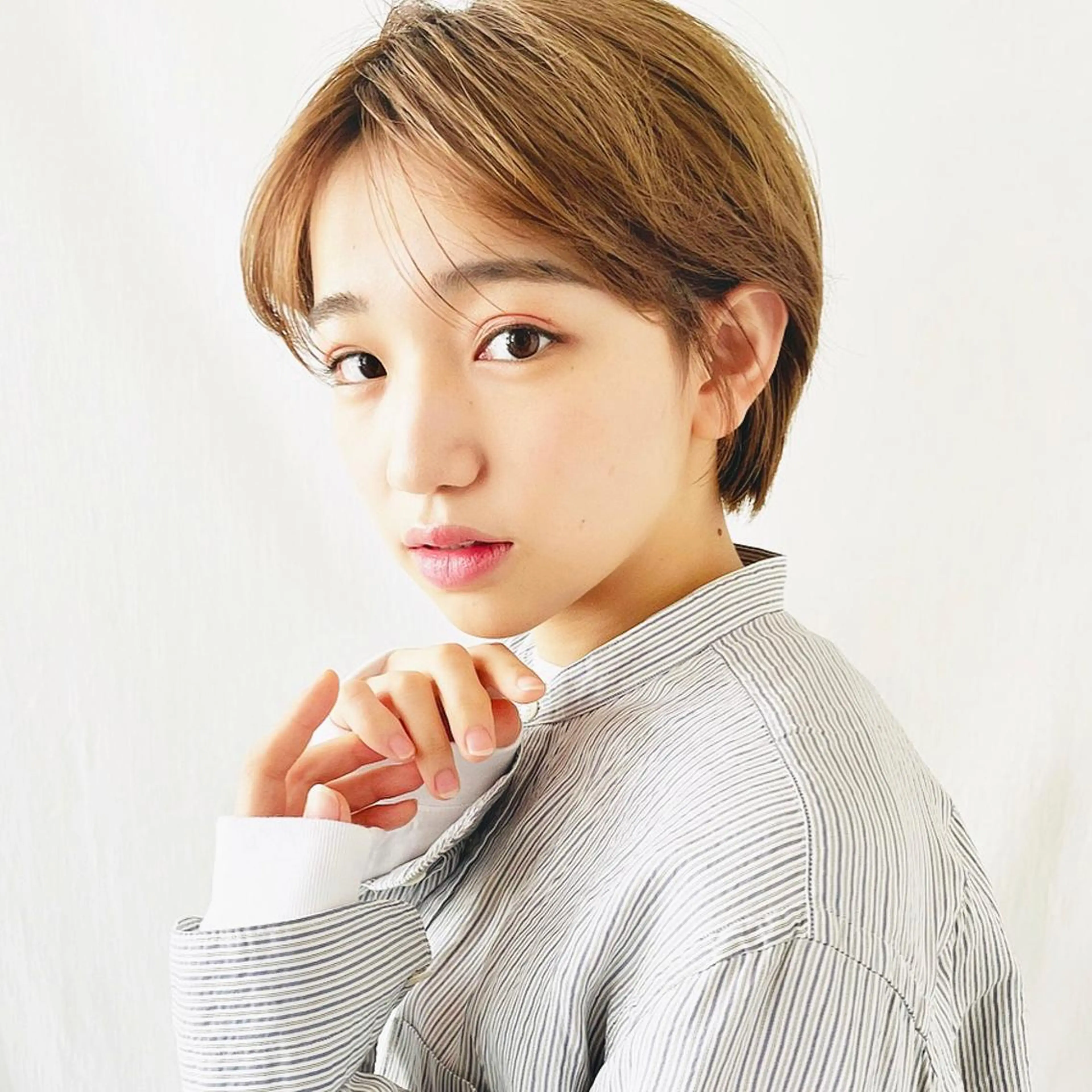 ショート カラー カット ヘアカラー トリートメント ショートボブ縮毛矯正 髪質改善のプロ山道潤のヘアスタイル