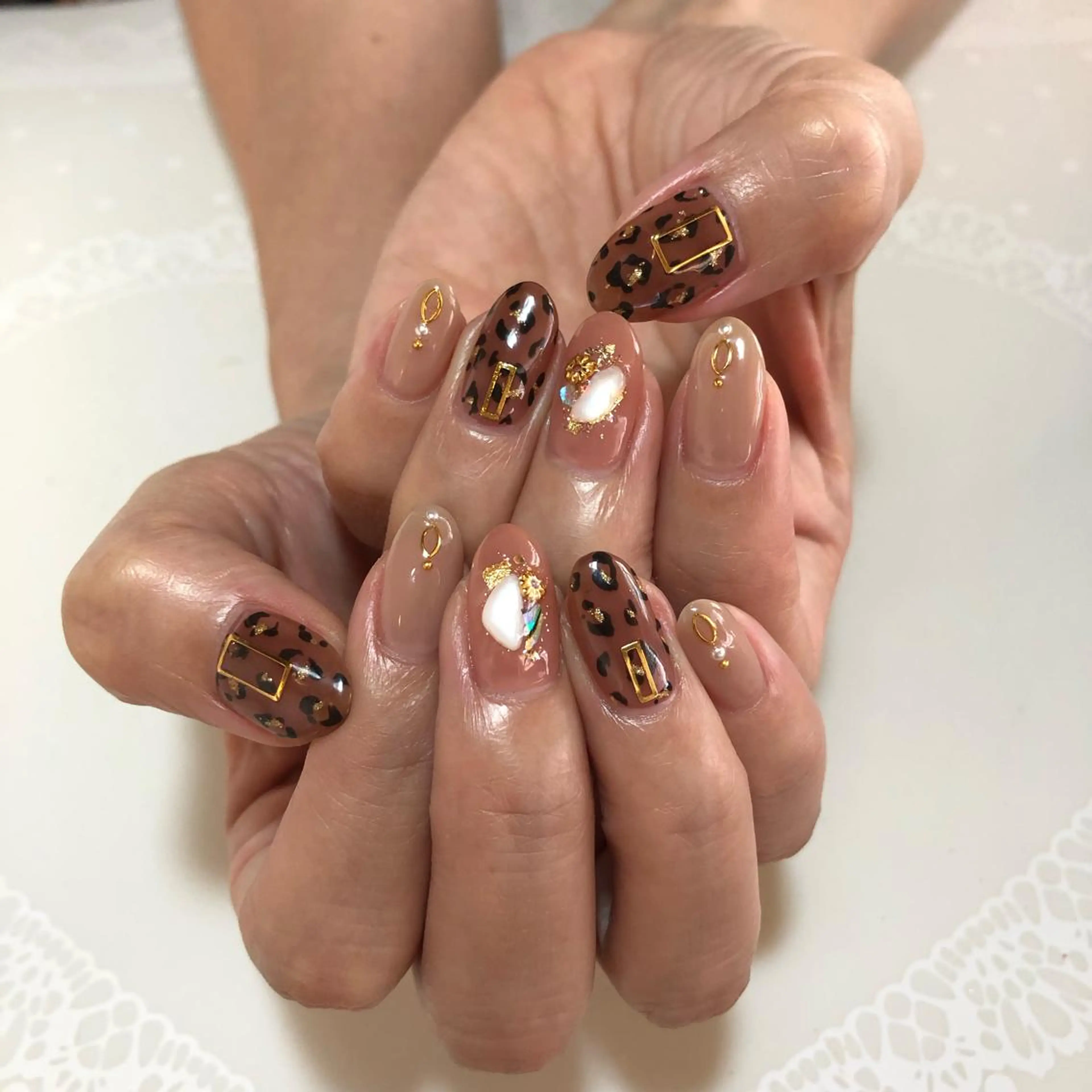 ネイル アニマル柄 g-up nail所属・米田 律子のネイルデザイン