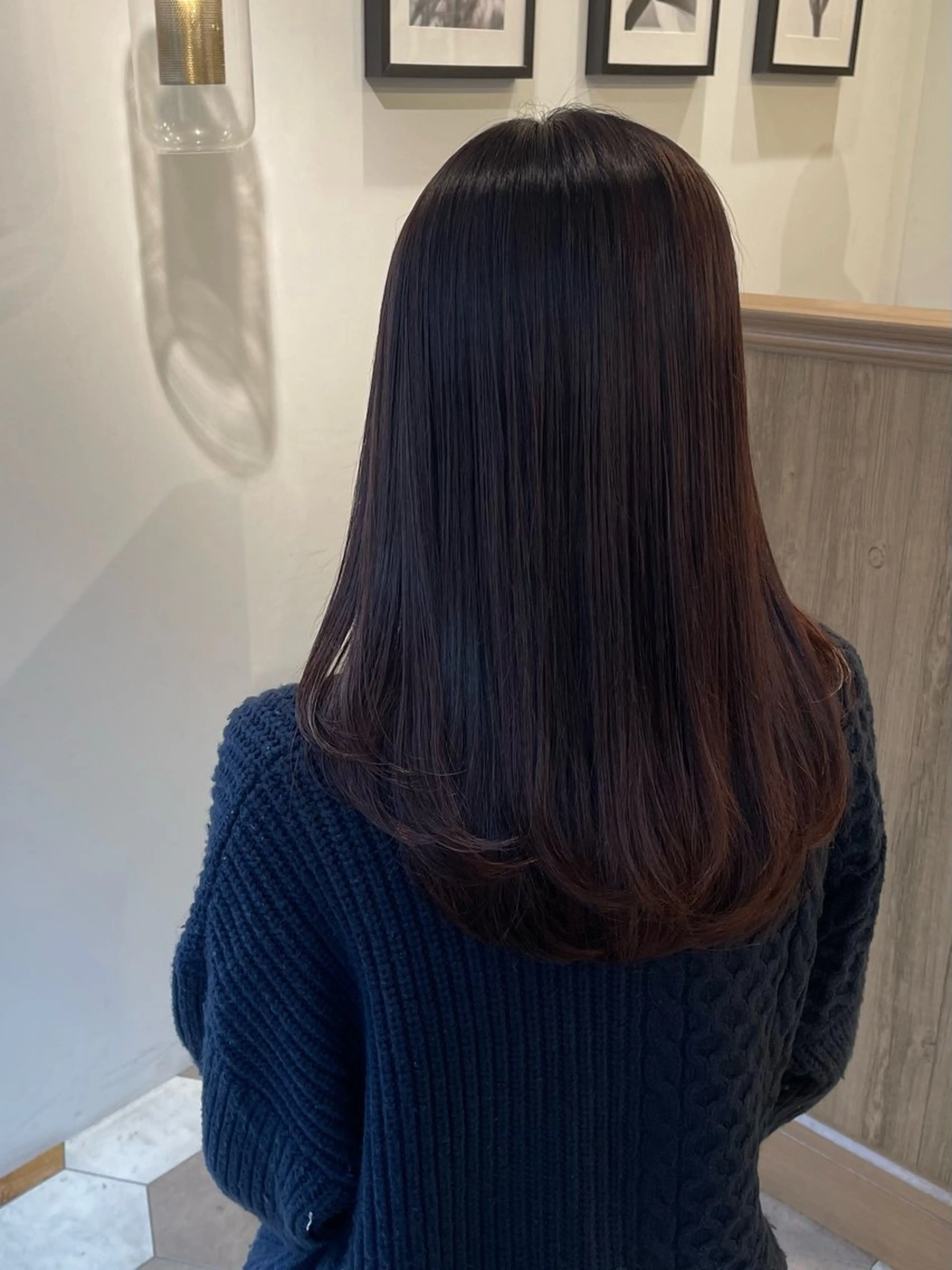 ロング カラー ブラウンカラー ピンクカラー ピンクブラウン カット ヘアカラー トリートメント moon tico brae所属・うる艶カラー🫧 武田日菜子のヘアスタイル