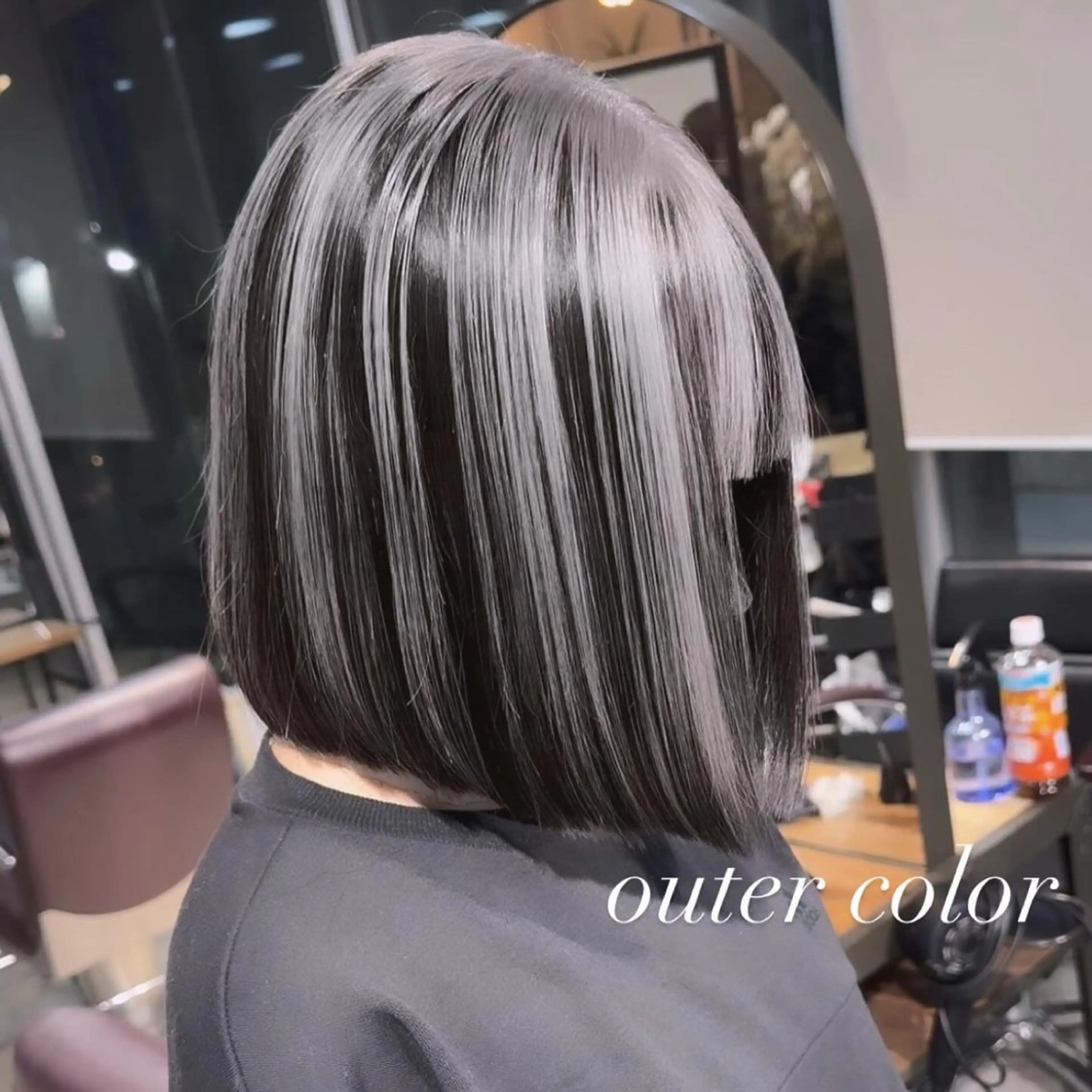 ミディアム カラー カット ヘアカラー トリートメント ヘアセット 💜ハイトーン💛 マジカルかいちゃんのヘアスタイル