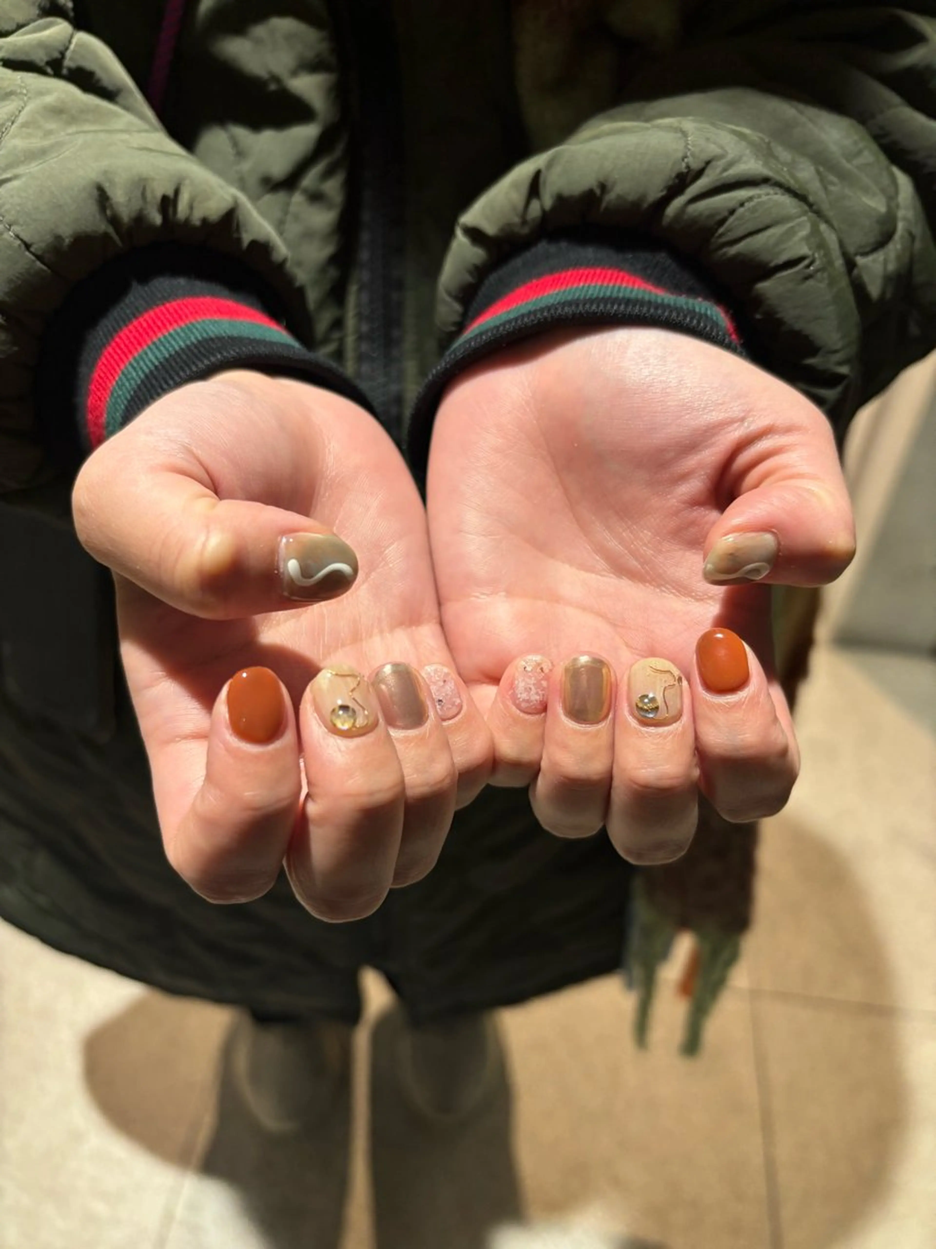 ネイル ハンドネイル ネイルサロンマーノ所属・mano Hanaのネイルデザイン