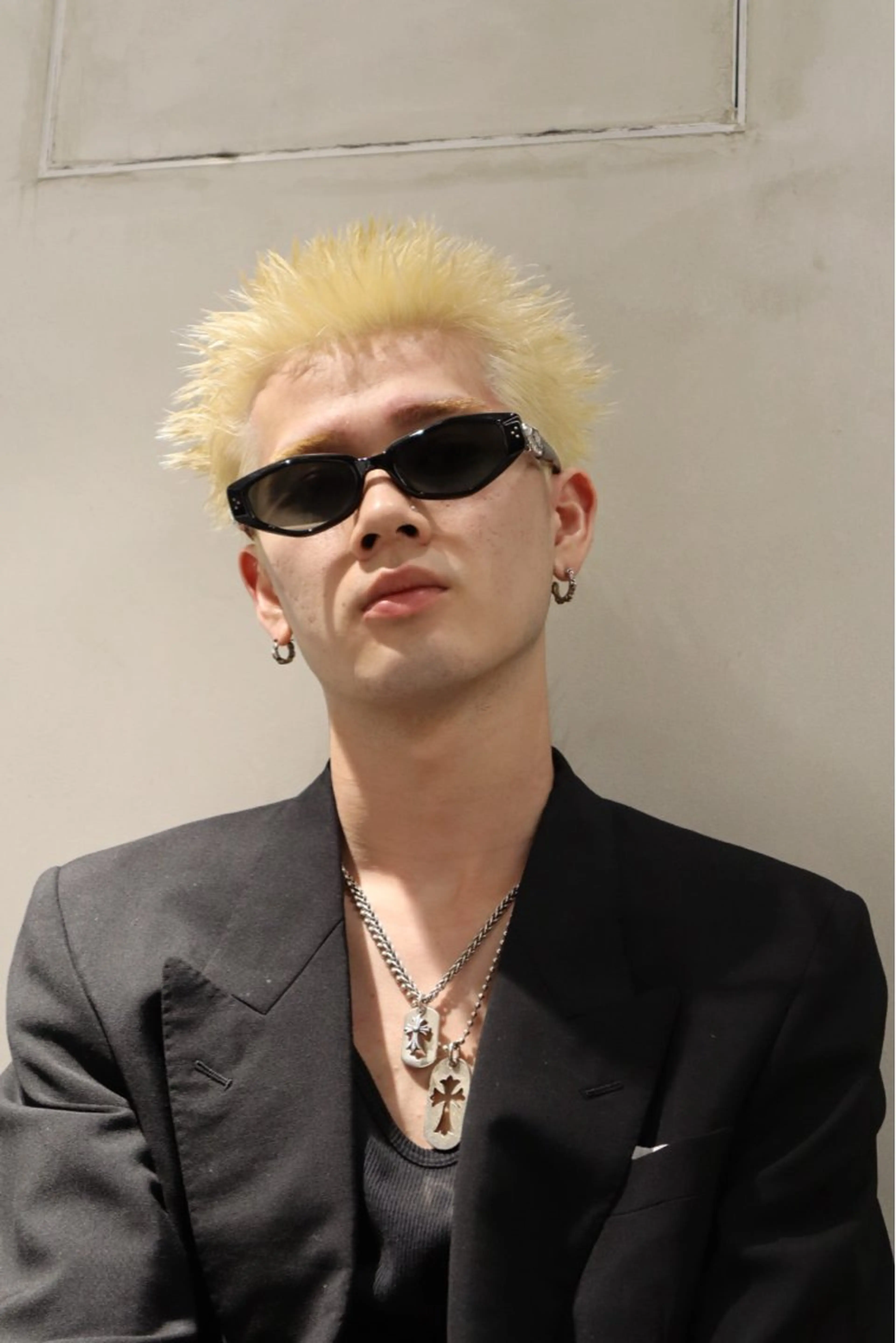 ショート カラー メンズ カット ヘアカラー トリートメント ヘアセット メンズ特化   西野 晴紀のヘアスタイル
