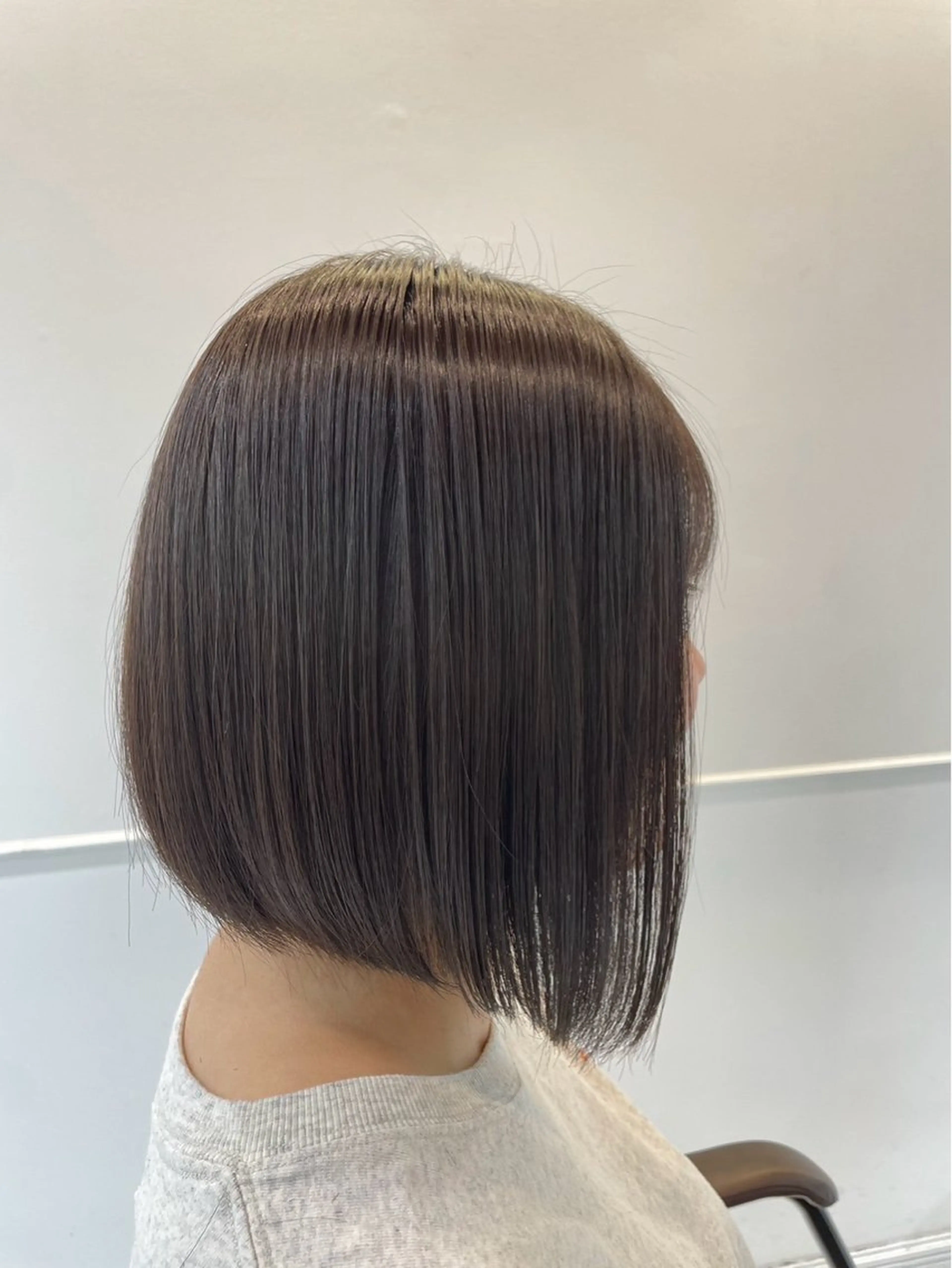 ショート 前下がりボブ ボブ GRANDEUR焼津 村越 捺稀のヘアスタイル