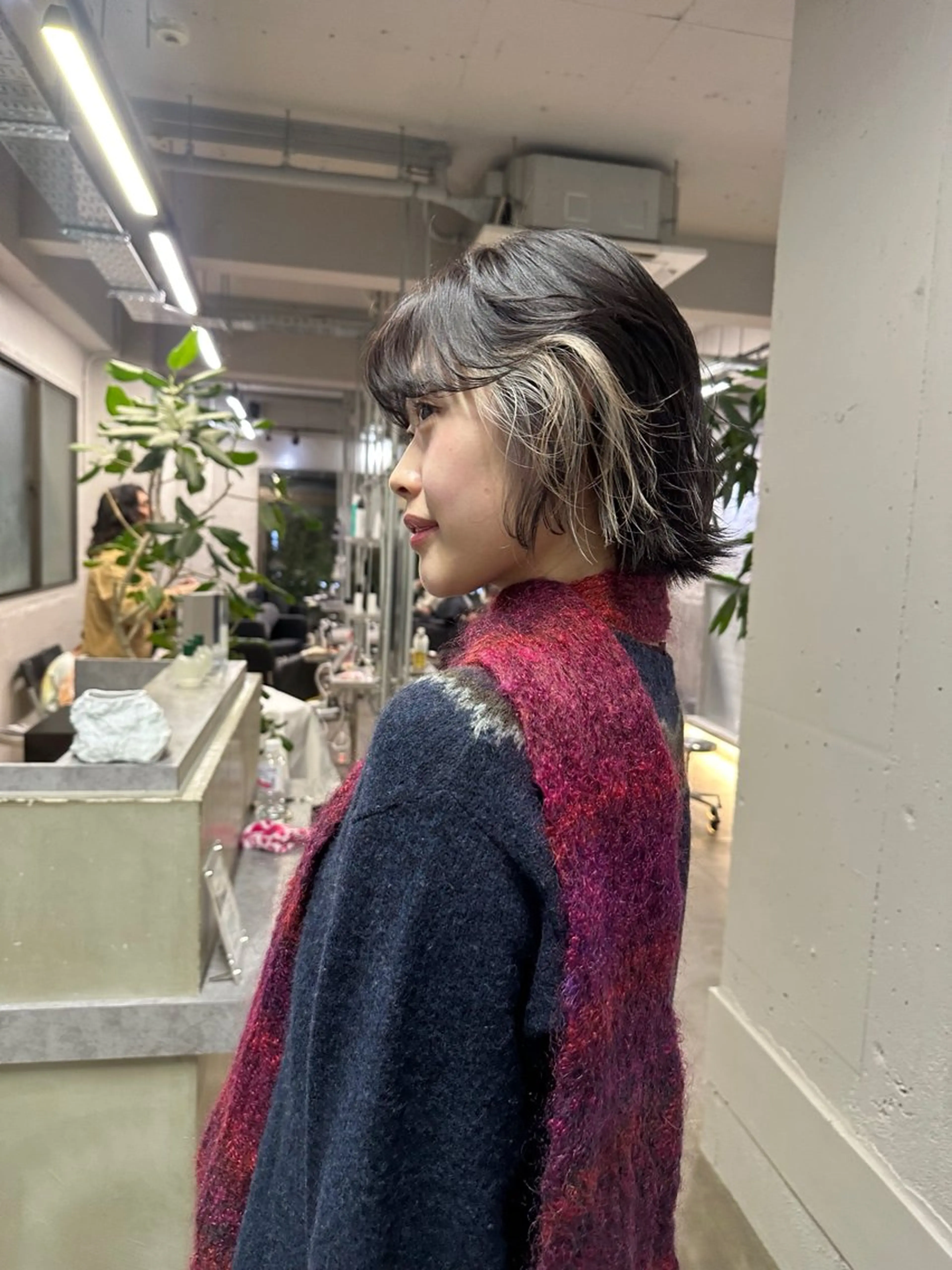 カラー ヘアカラー ロングレイヤー ¥0🎀MEIのヘアスタイル