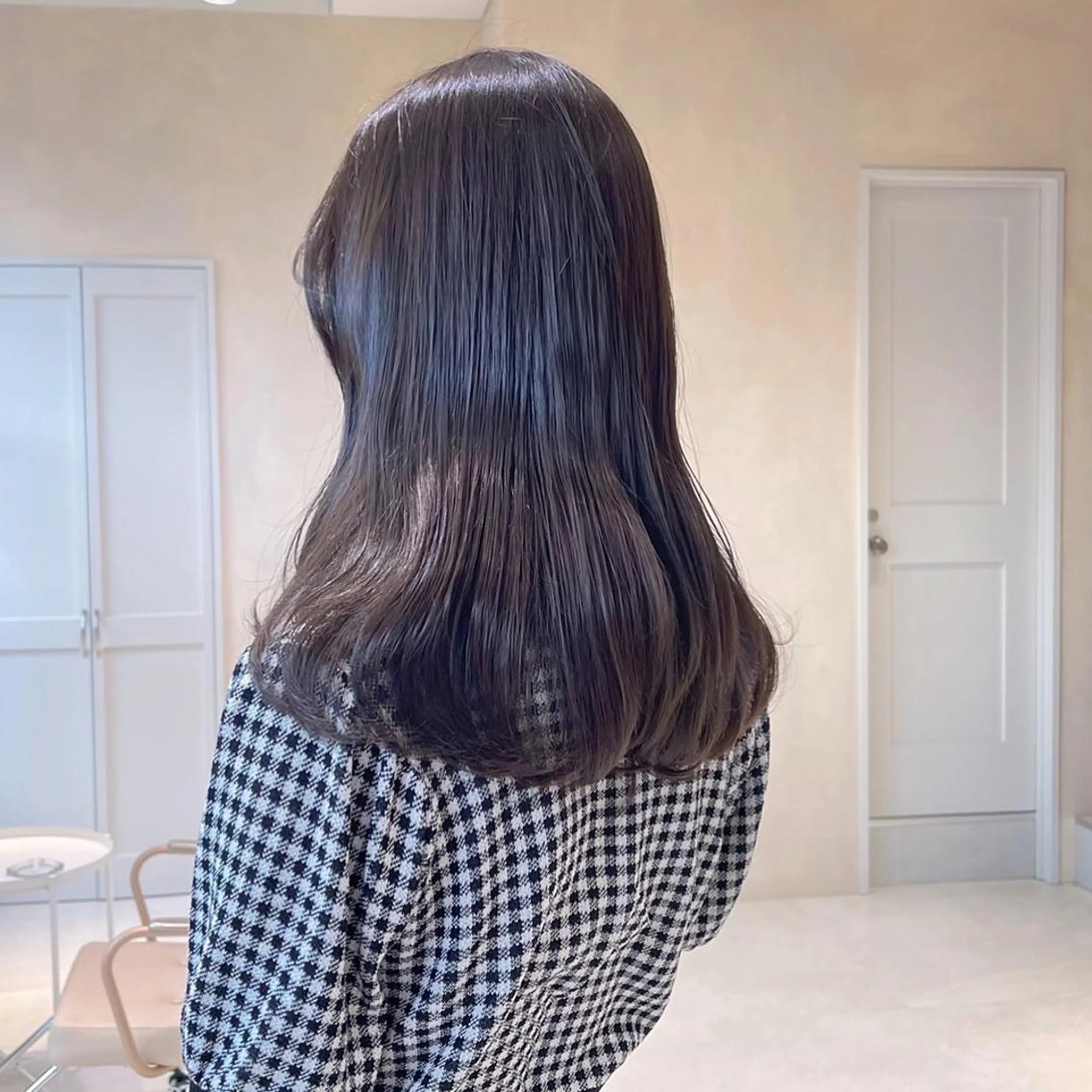 透明感カラー+水素トリートメントの写真