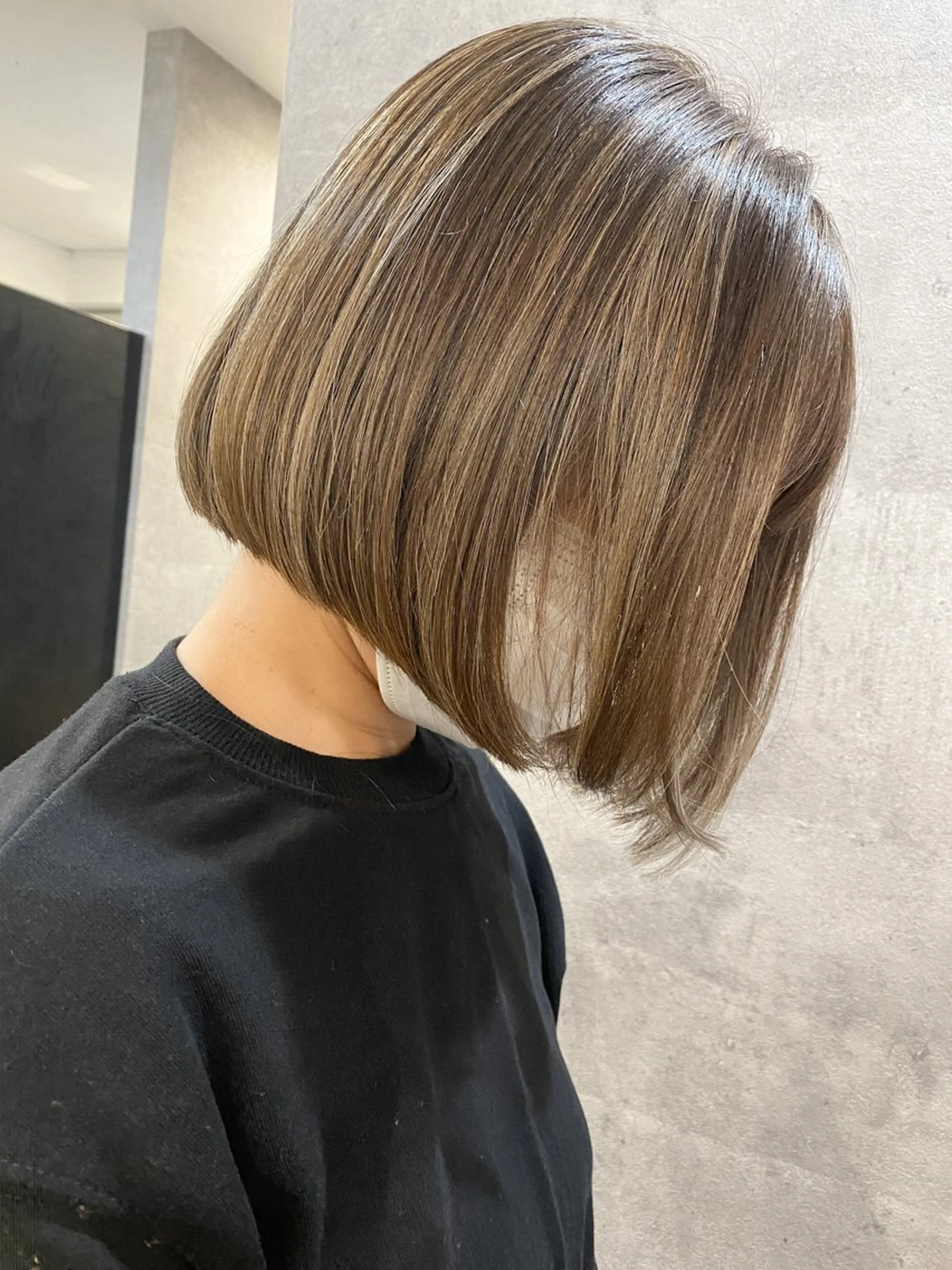 ショート ハイライト 'oli所属・難波'oli【オリ】 美容室のヘアスタイル