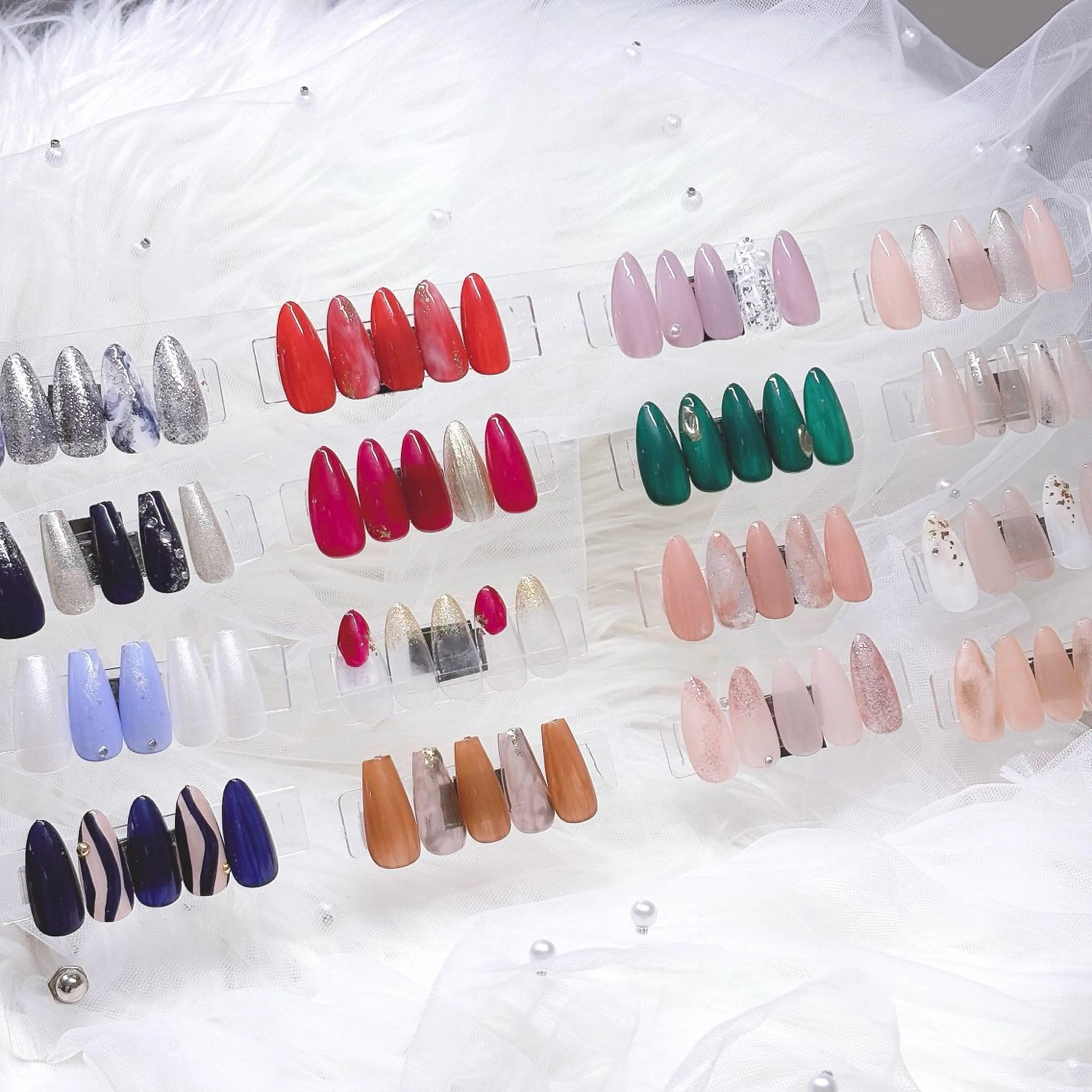 ネイル アートネイル ニュアンスネイル ハンドネイル Ange nail所属・Ange Nailのネイルデザイン