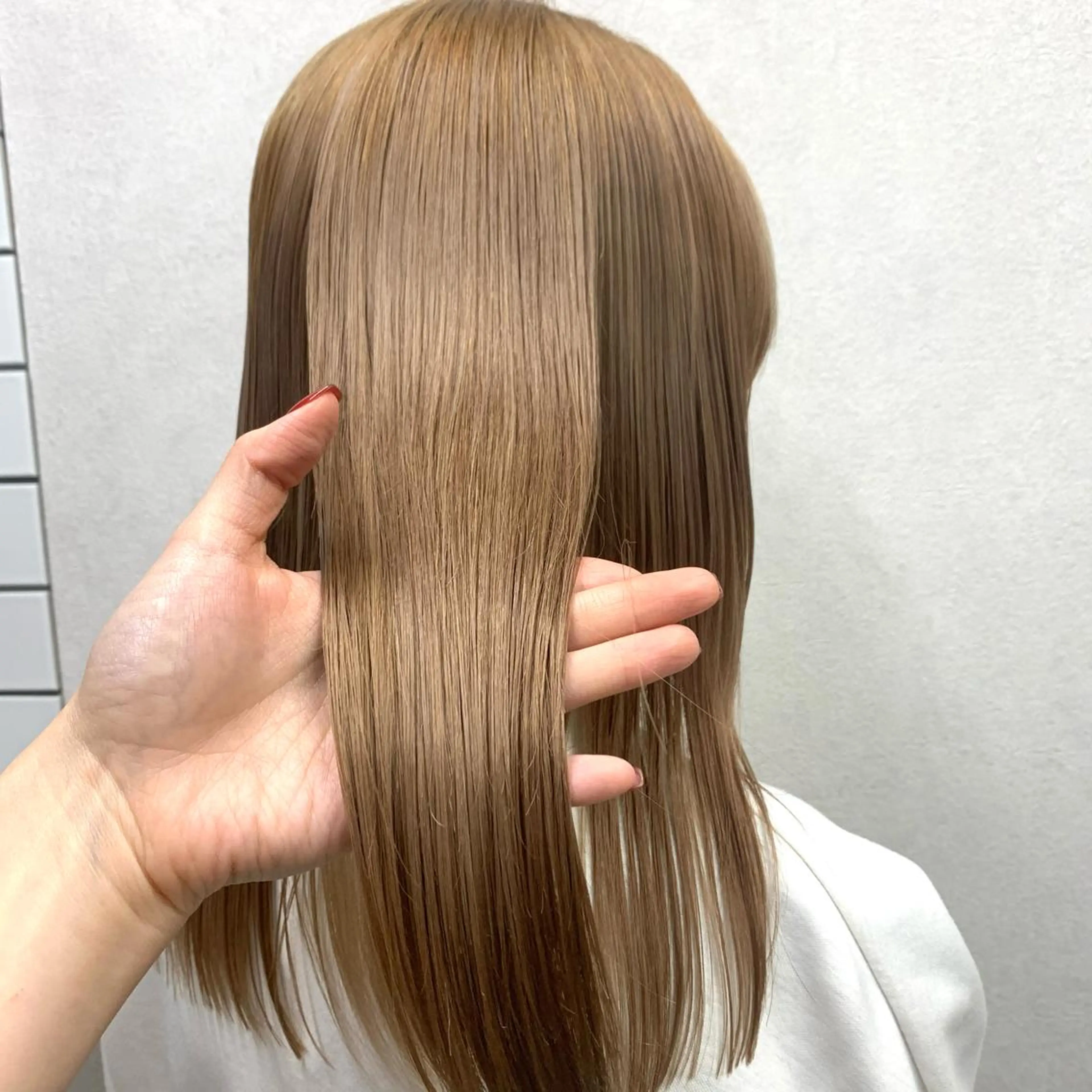 セミロング トリートメント TriumpH天王寺店【ミルボンAujua認定サロン】所属・SAKI🐈‍⬛【 HAPPY届けます】のヘアスタイル