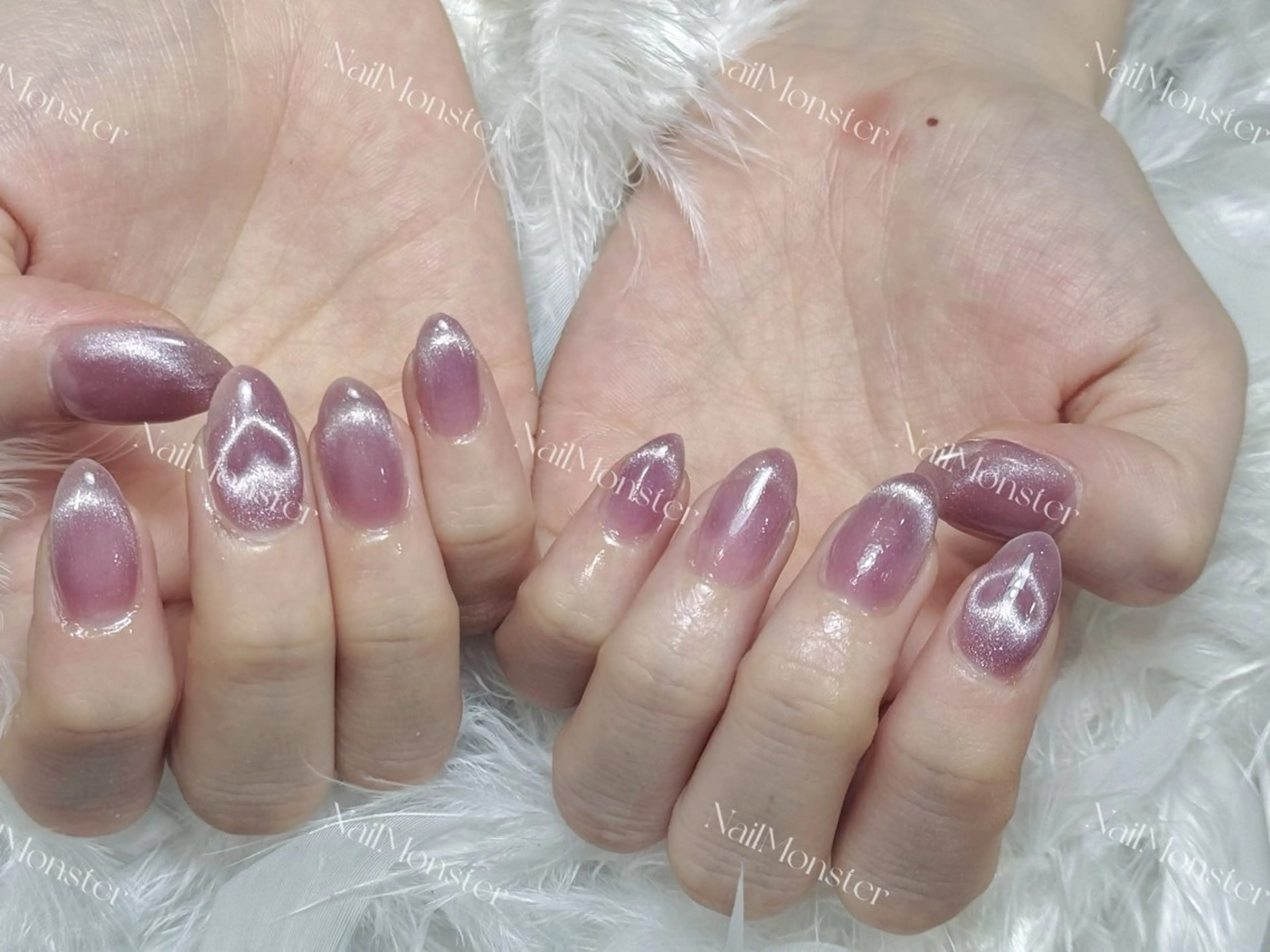 ネイル ハート ハンドネイル DIAMOND Nail🥇のネイルデザイン