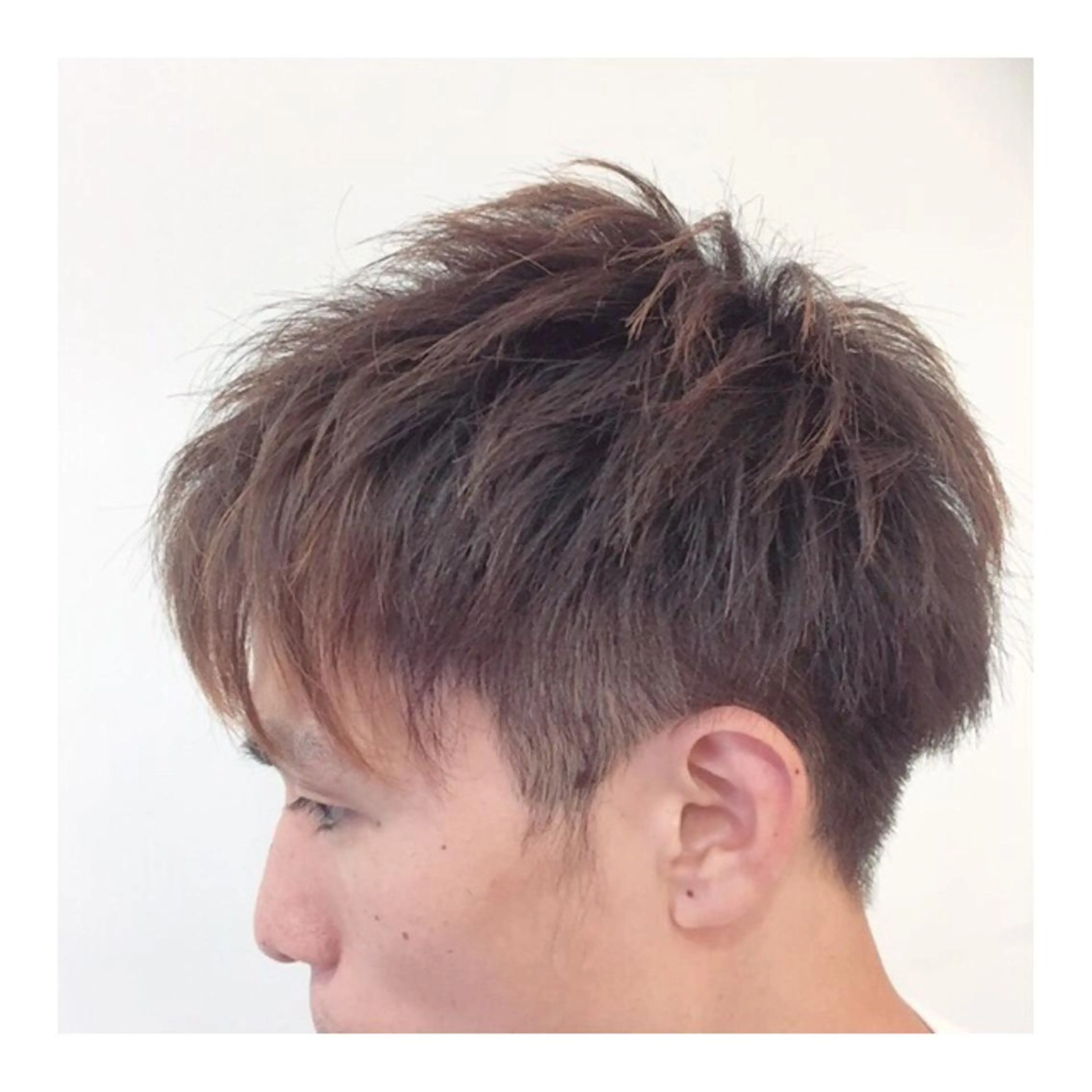 メンズ カット ヘアセット ange☞ soutaのヘアスタイル
