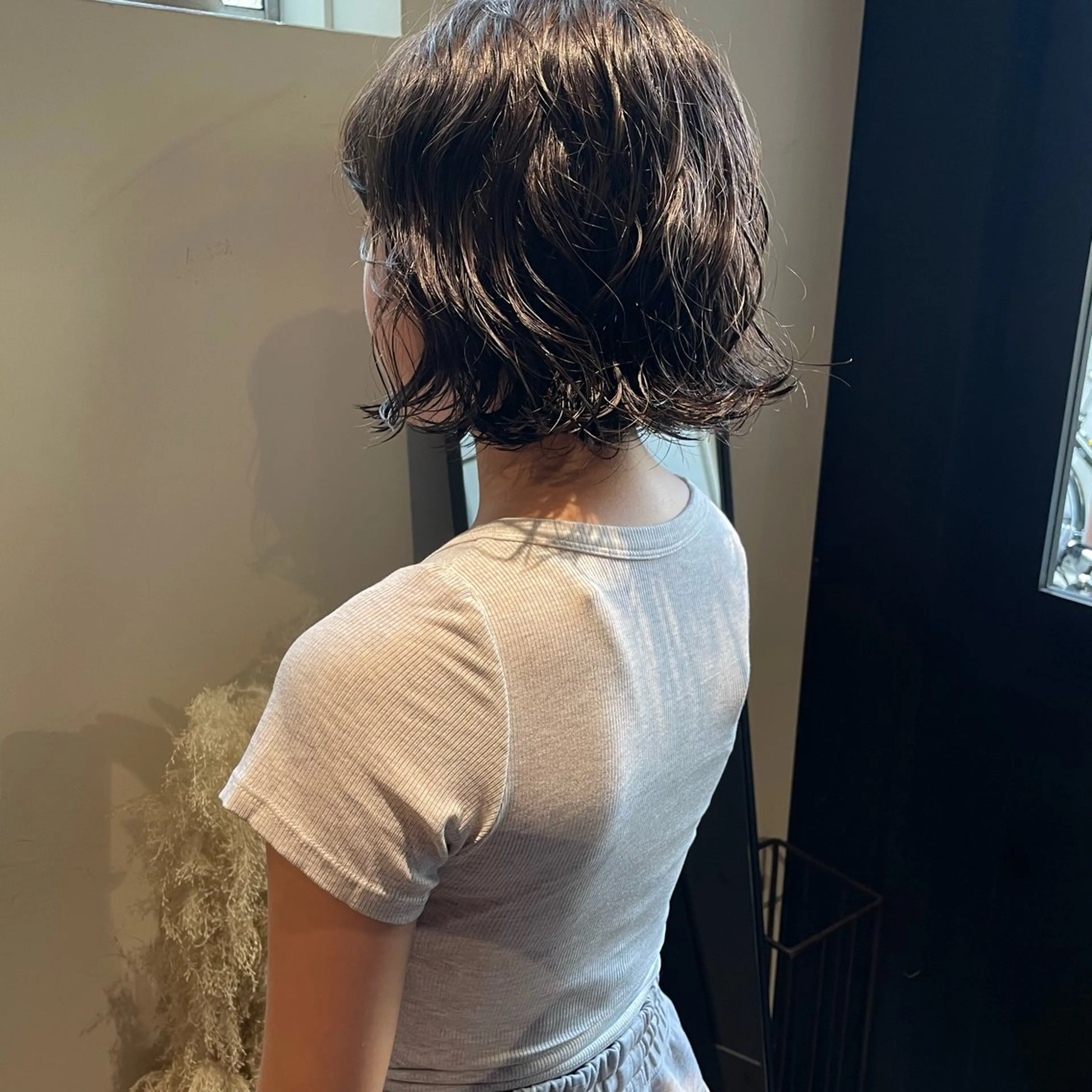 ショート パーマ カット パーマ ハナ🌼 ボブ/パーマのヘアスタイル