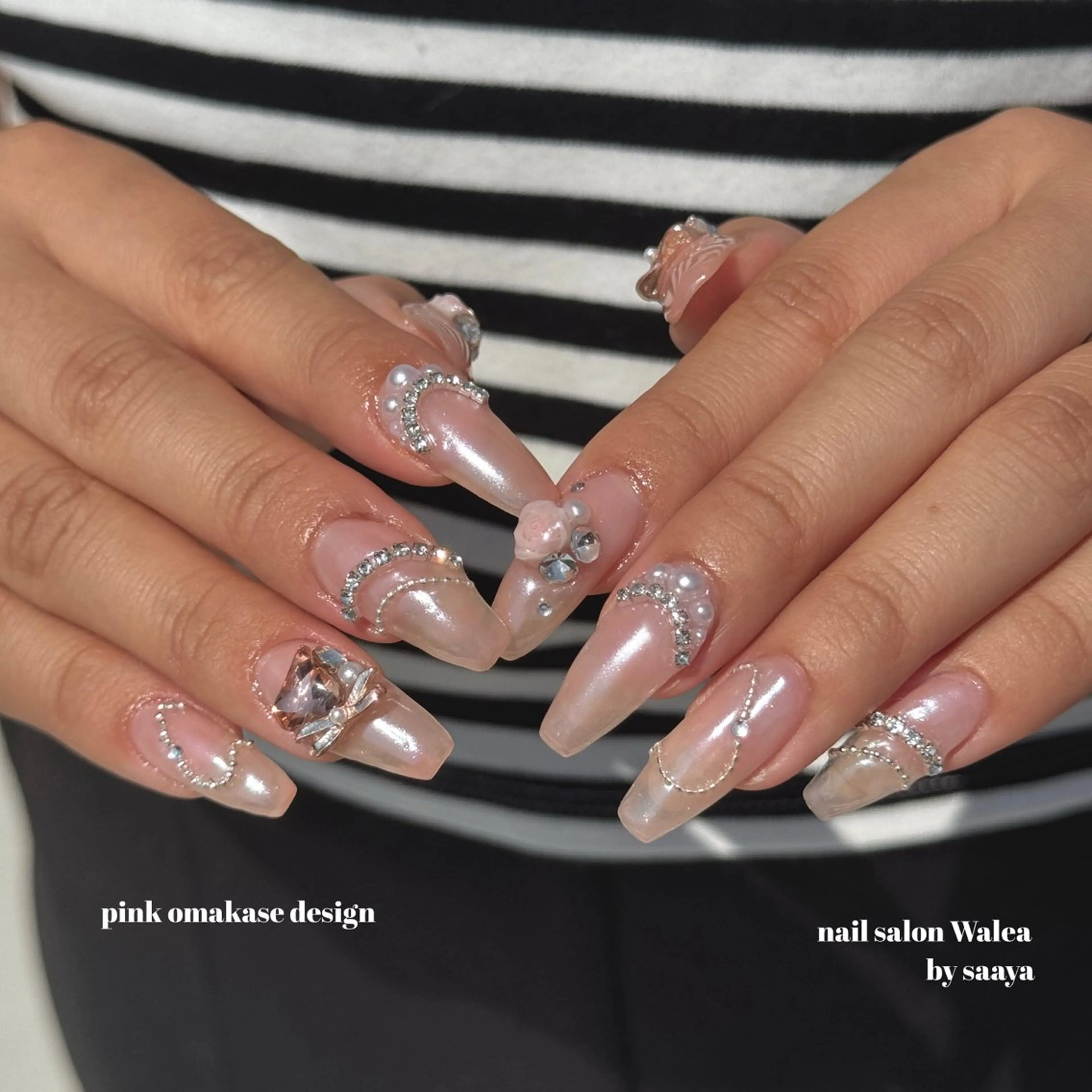 ネイル ハンドネイル nail salon waleaのネイルデザイン