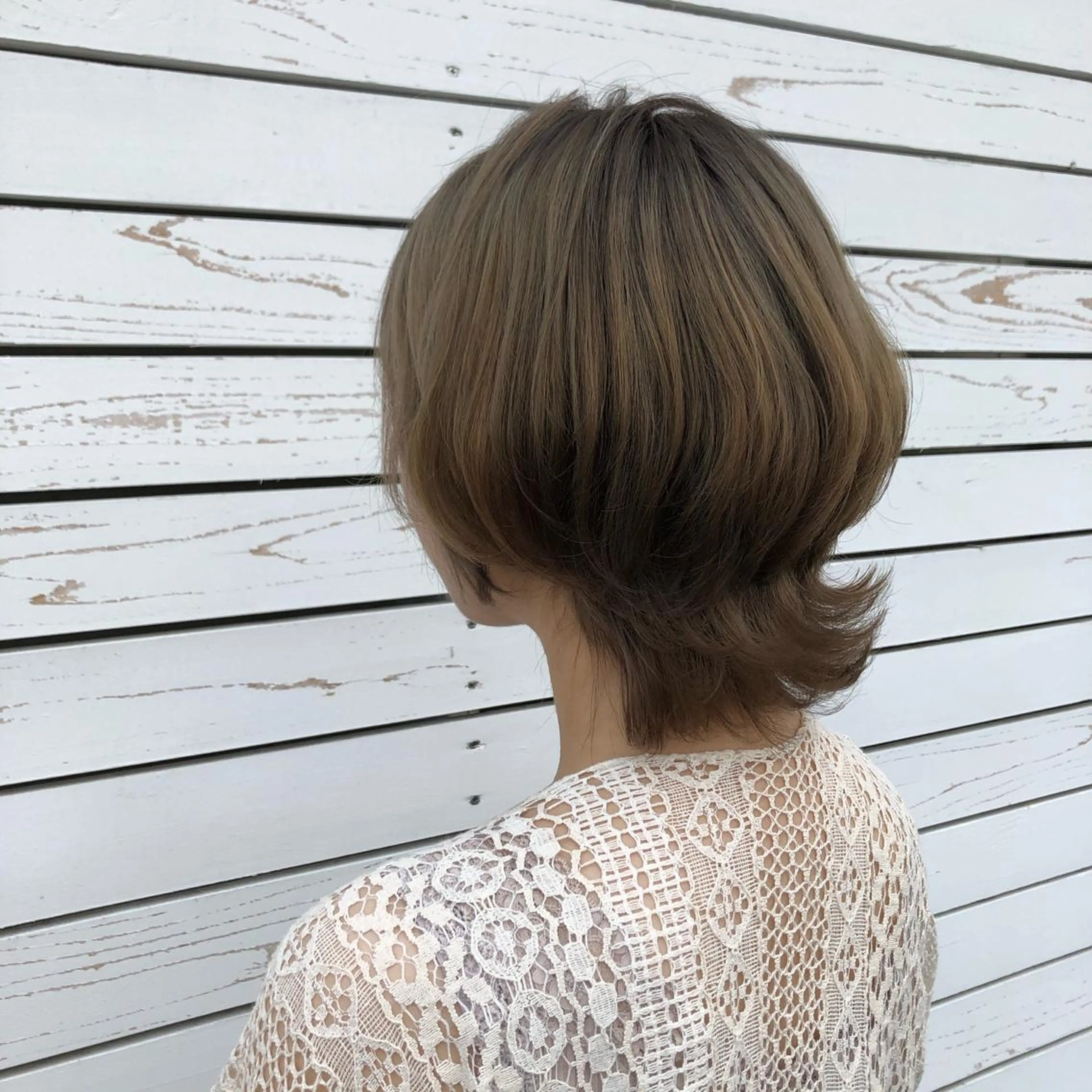 ミディアム カラー ヘアアレンジ CREAPY所属・CREAPY　日向野 利菜のヘアスタイル