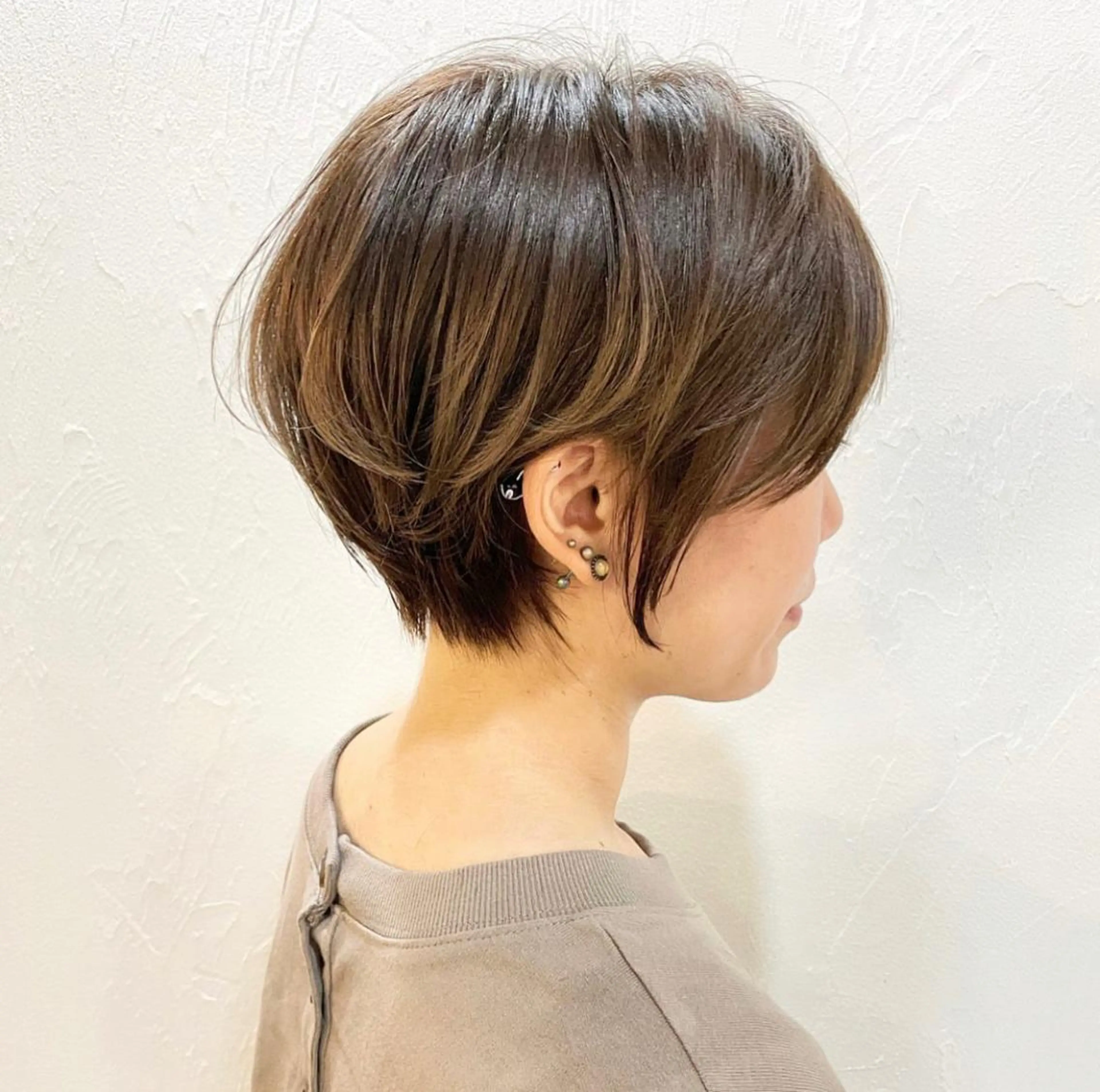 ショート カラー カット ヘアカラー le. pidorgeのヘアスタイル