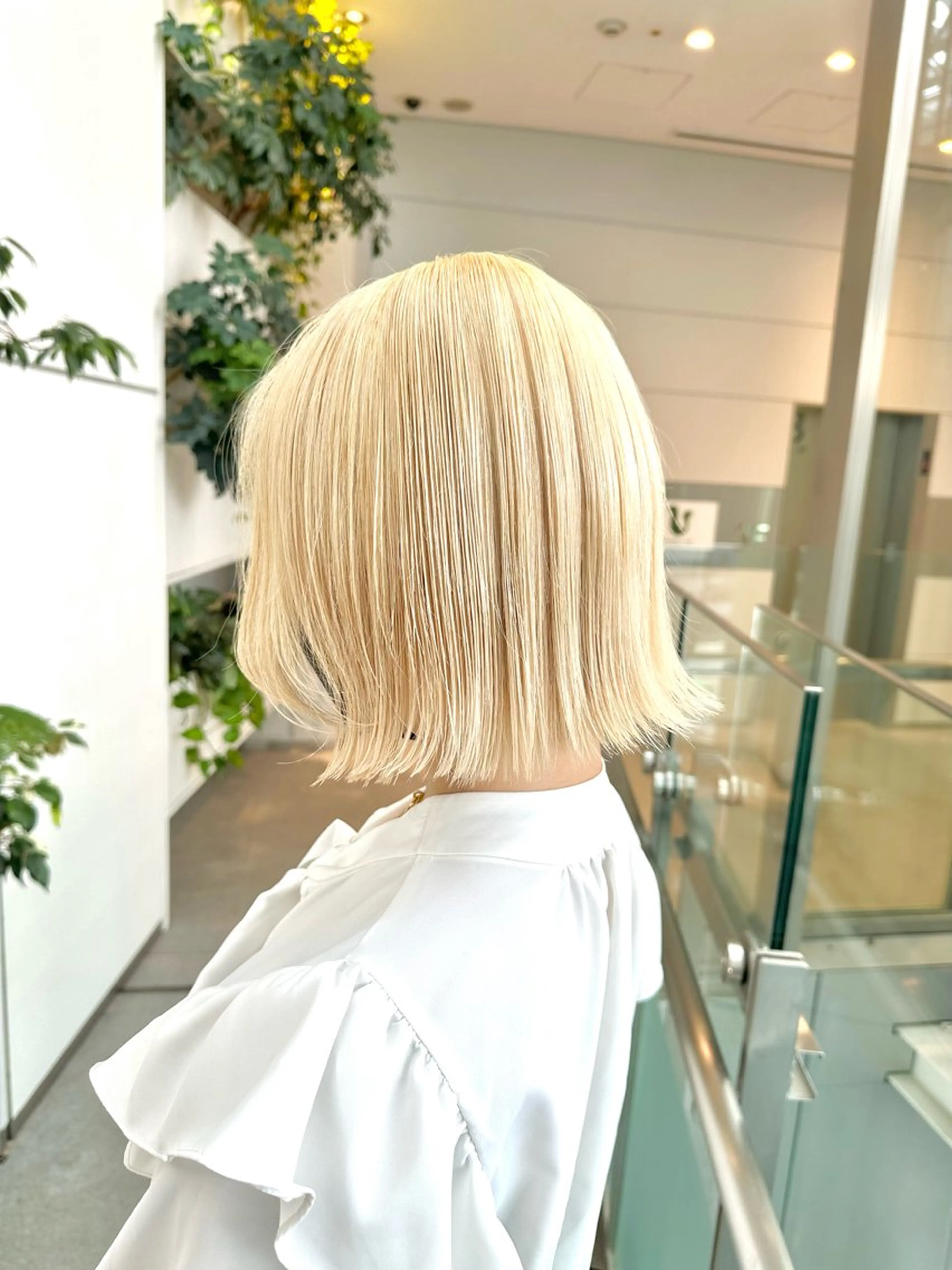 ショート ヘアカラー トリートメント 完全個室サロン💐 代表取締役💐梶谷のヘアスタイル