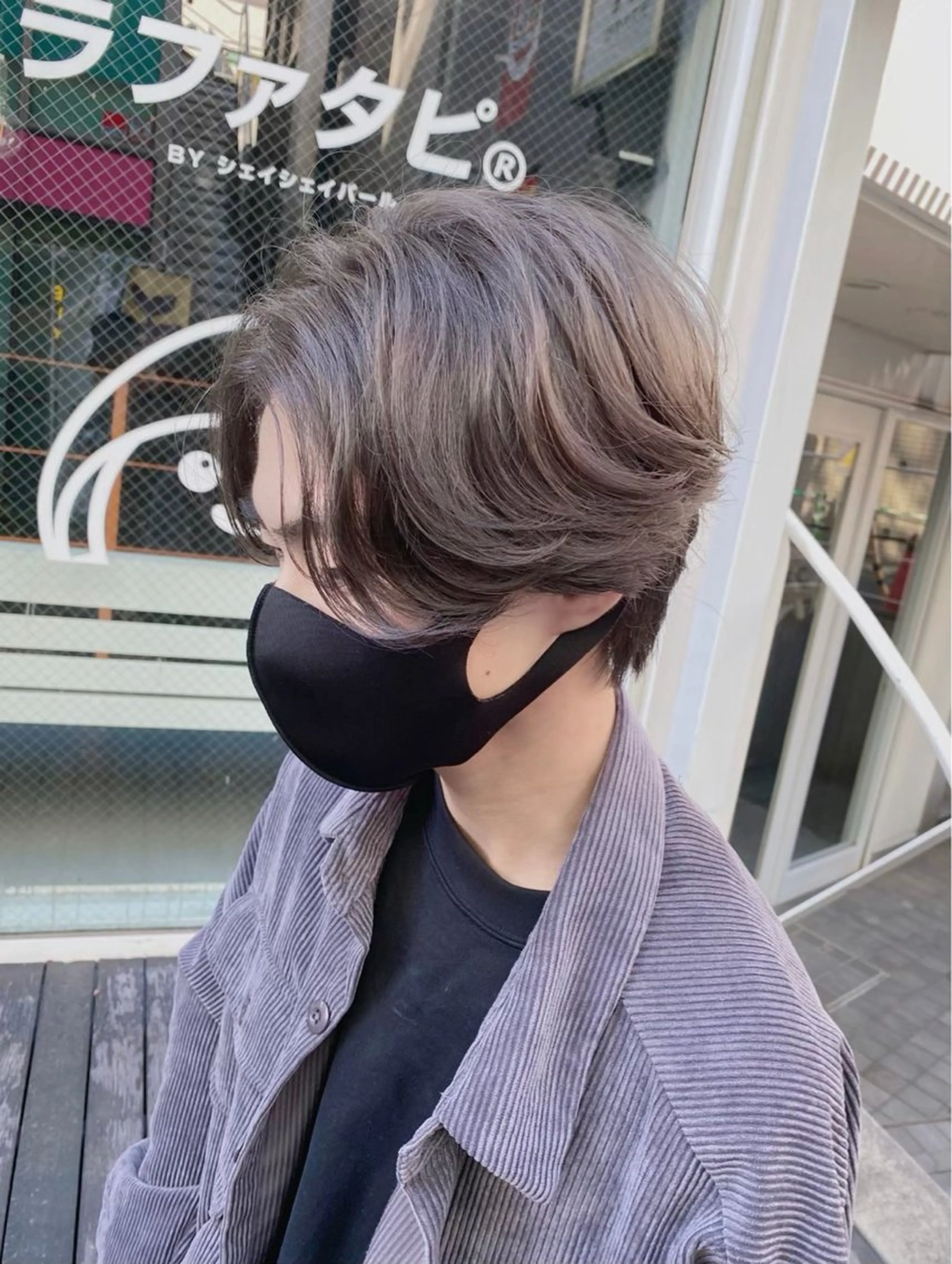 🐣メンズ限定練モデル🐣ダブルカラー+ダメージケアトリートメントの写真