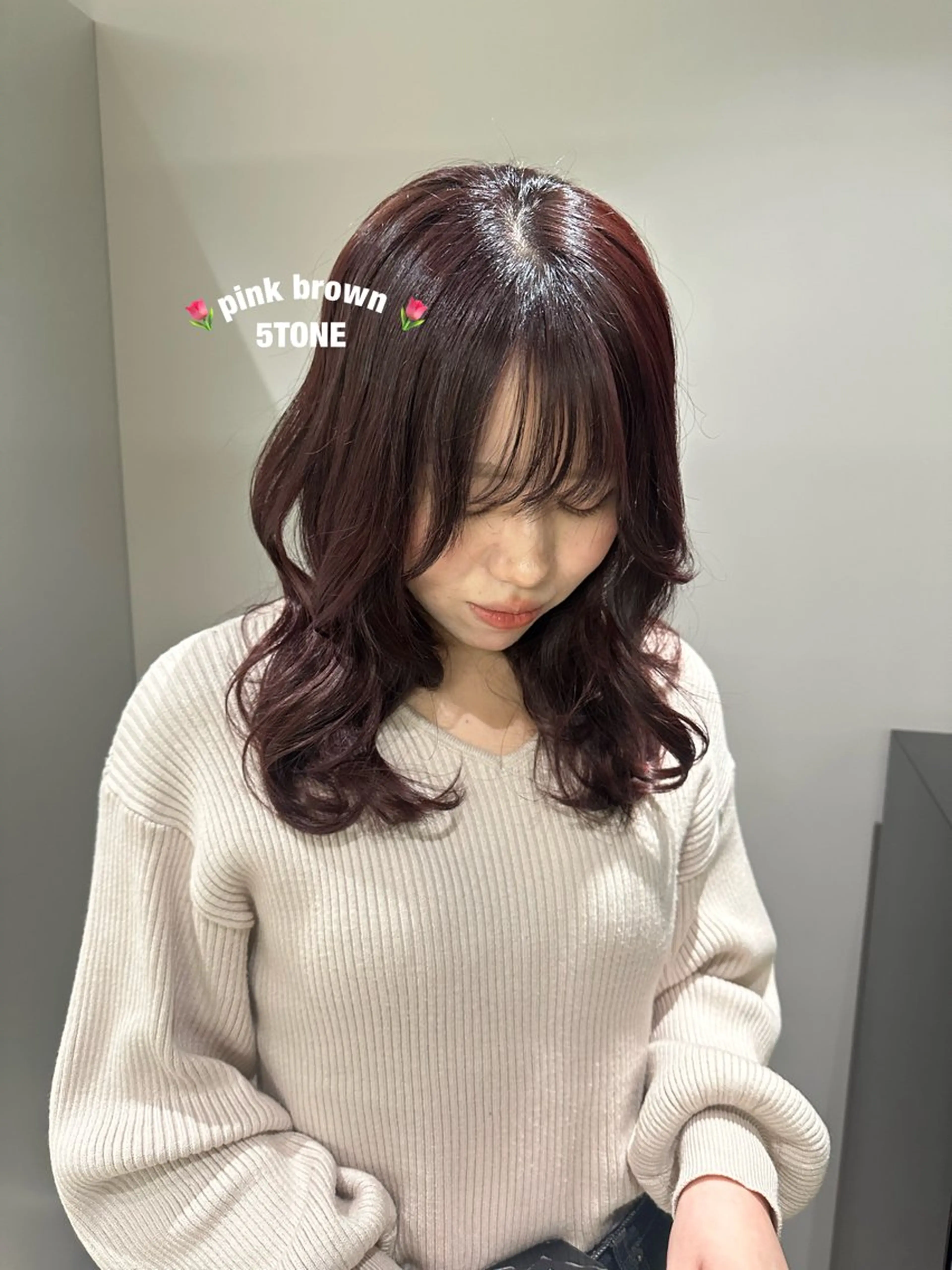 ロング ヘアカラー yuka♡/ボブ カット/暖色カラーのヘアスタイル