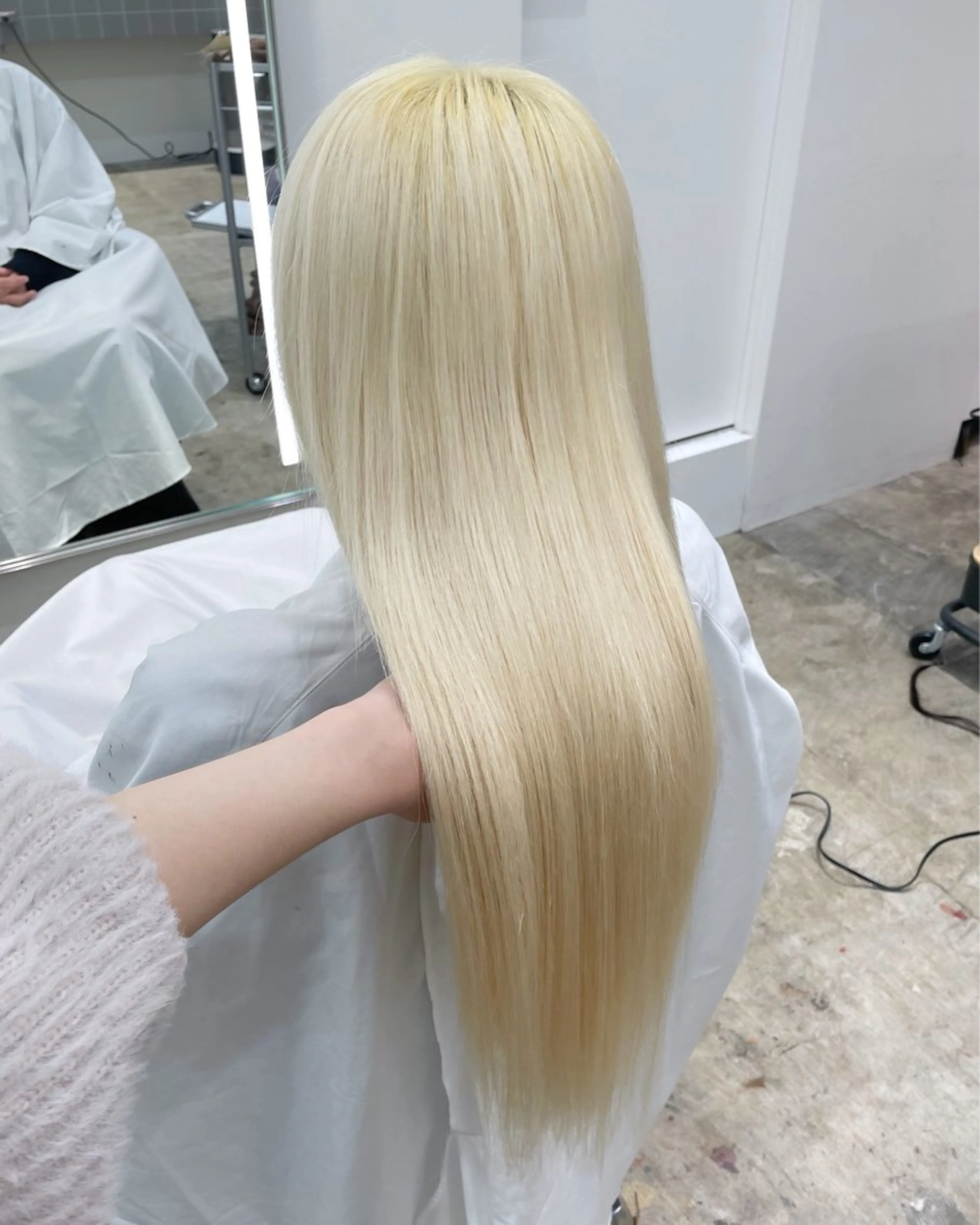 ロング カラー ヘアアレンジ プルエクステ ブロンド エクステ ロング エクステ 🎀プルエクステ みまひかる🎀のヘアスタイル