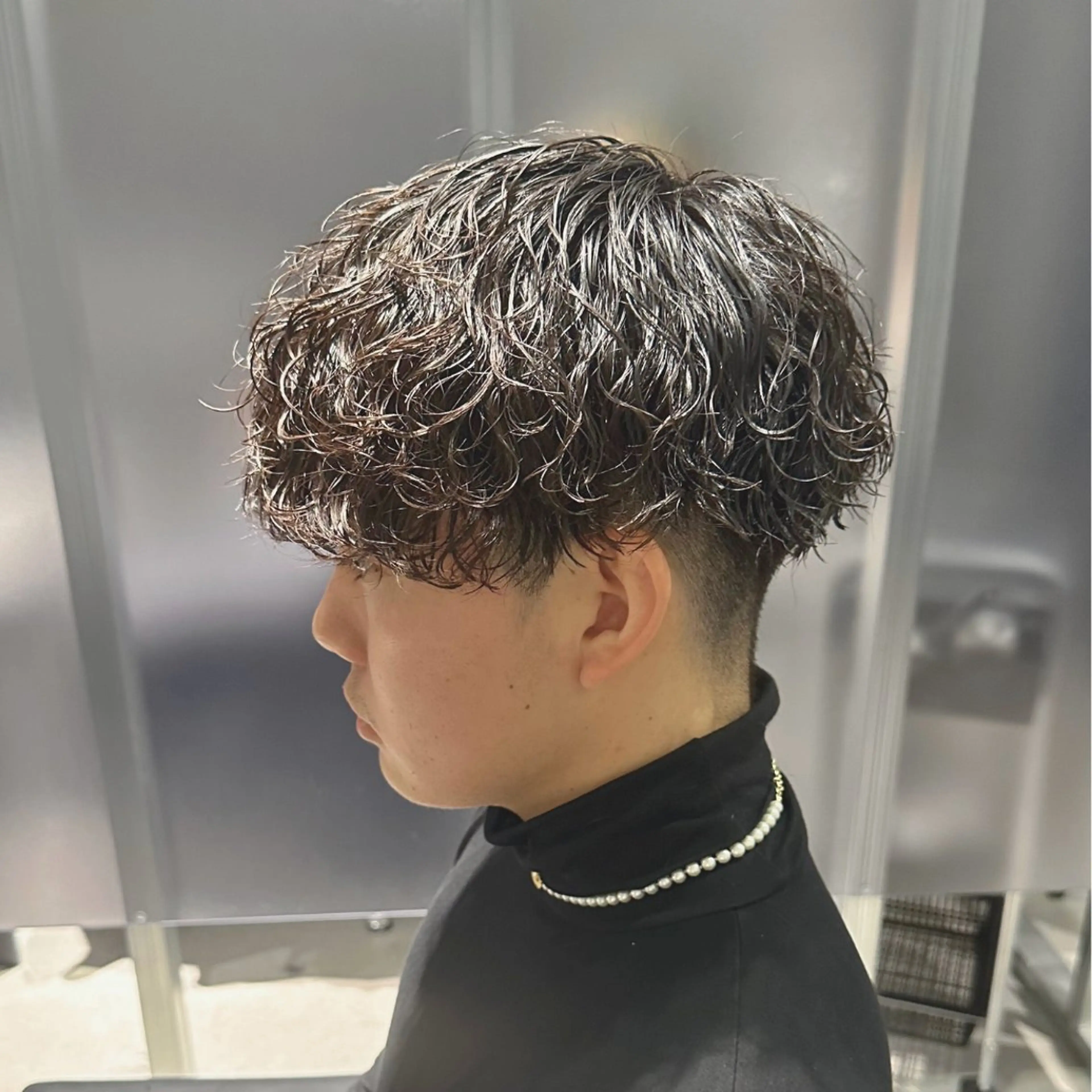 【52％オフ】波巻きパーマ+メンズカット（メッシュパーマ/メンズパーマ/ツイストパーマ/ツイストスパイラルパーマ）の写真