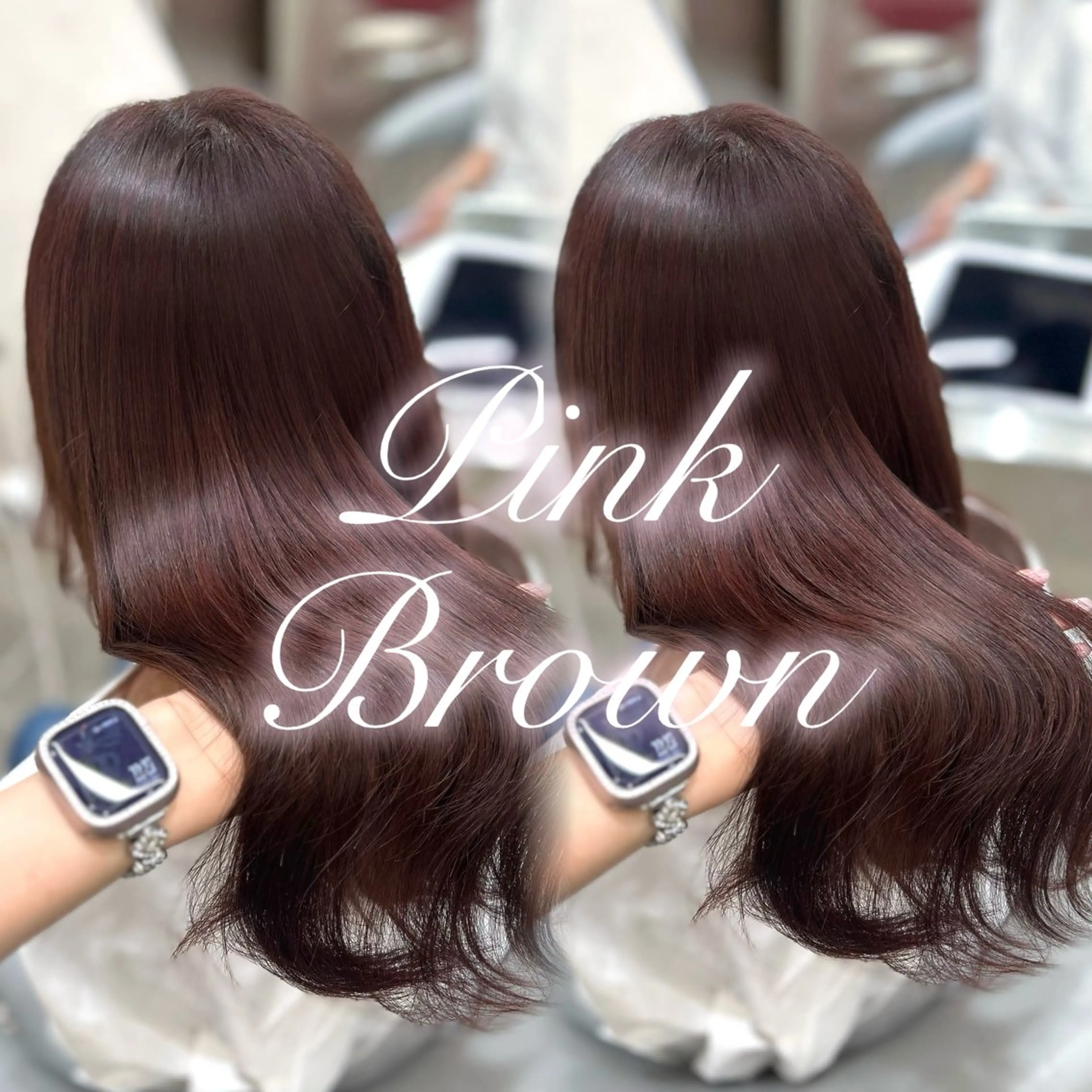 ロング ヘアカラー 💘Rei💘新宿/ アレンジ/艶カラーのヘアスタイル