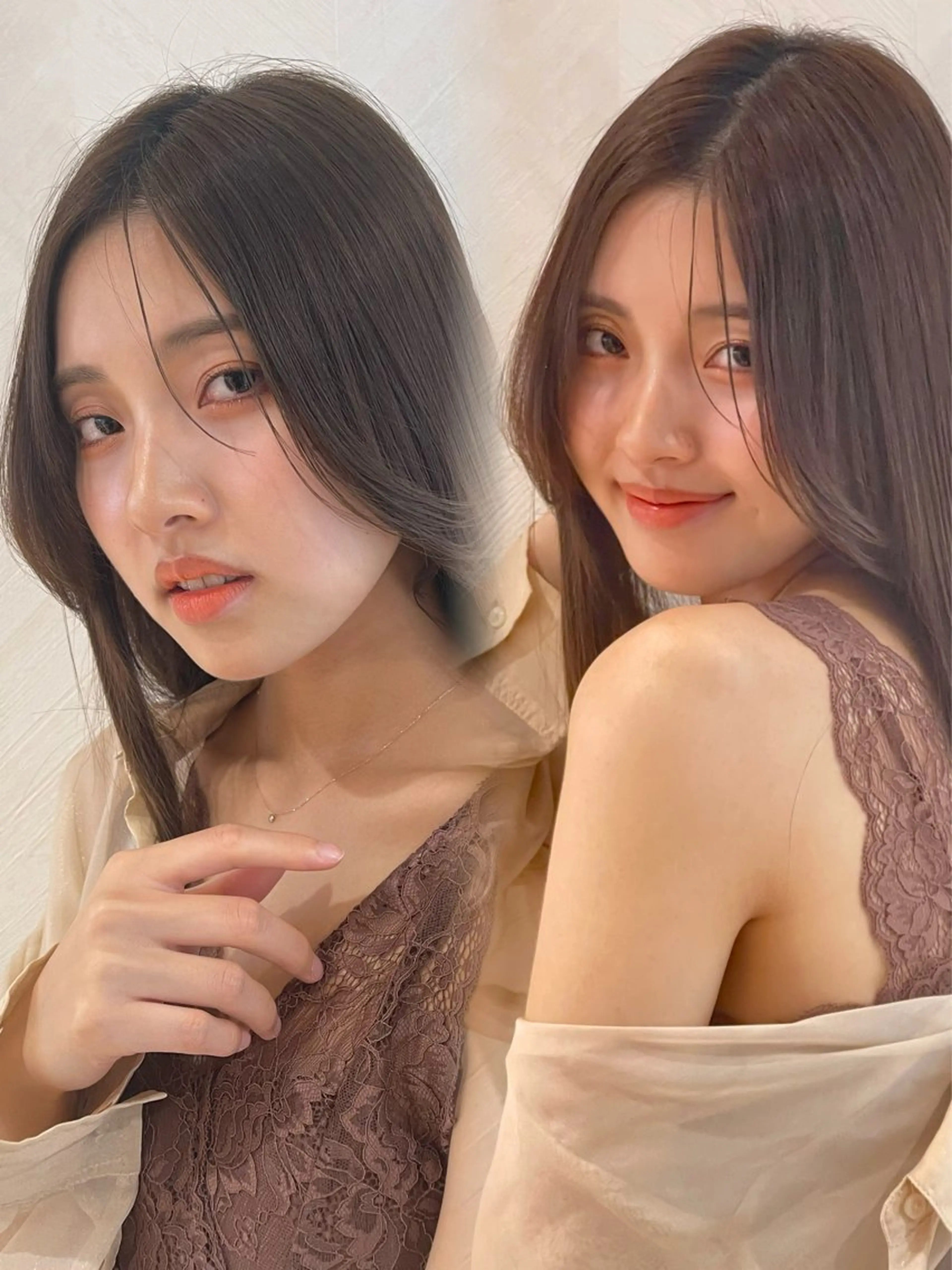 ロング カット ヘアカラー トリートメント 🔴心斎橋髪質改善 ボブ鈴木佑弥🔴のヘアスタイル