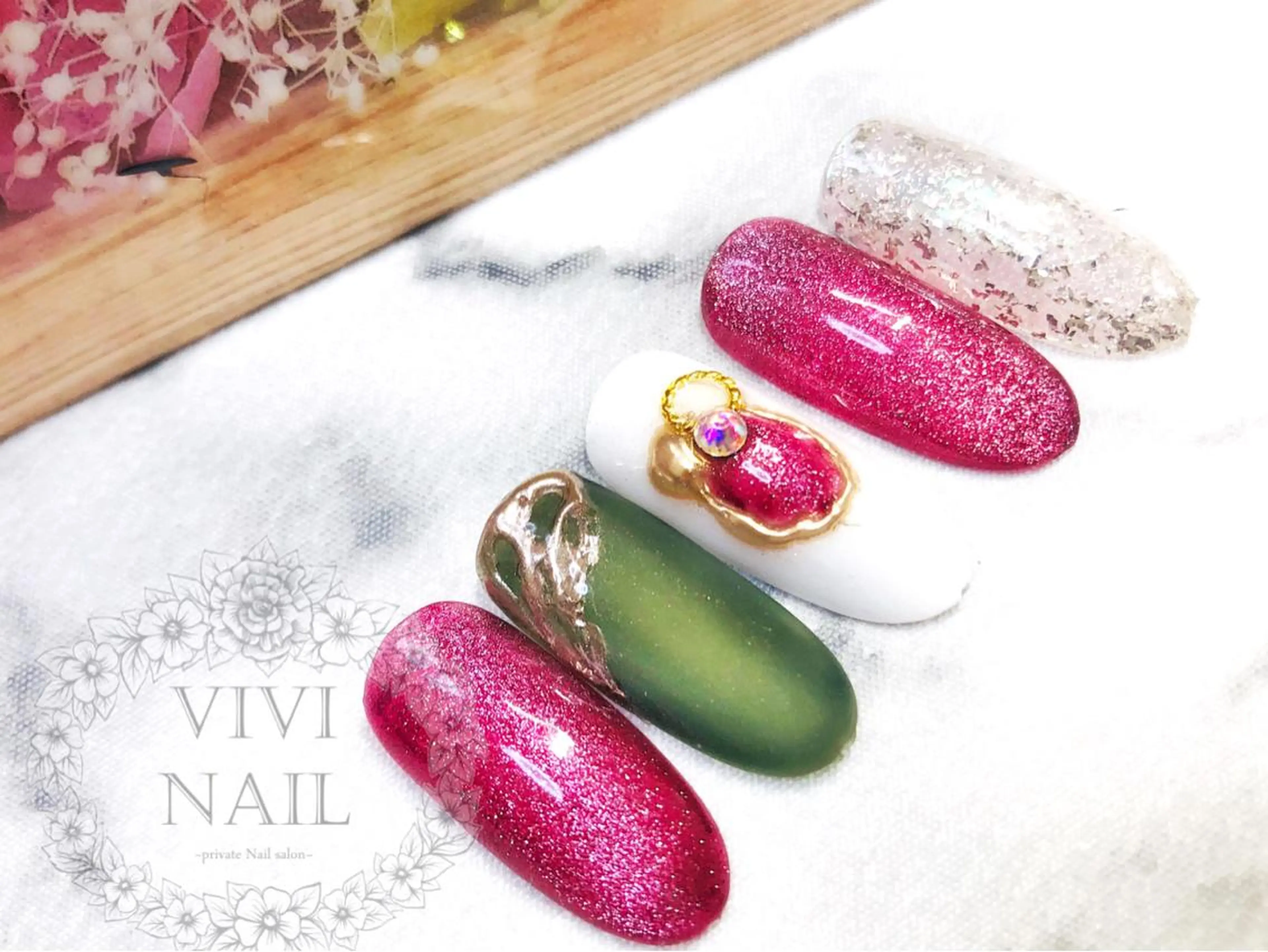 ネイル ViVi Nailのネイルデザイン