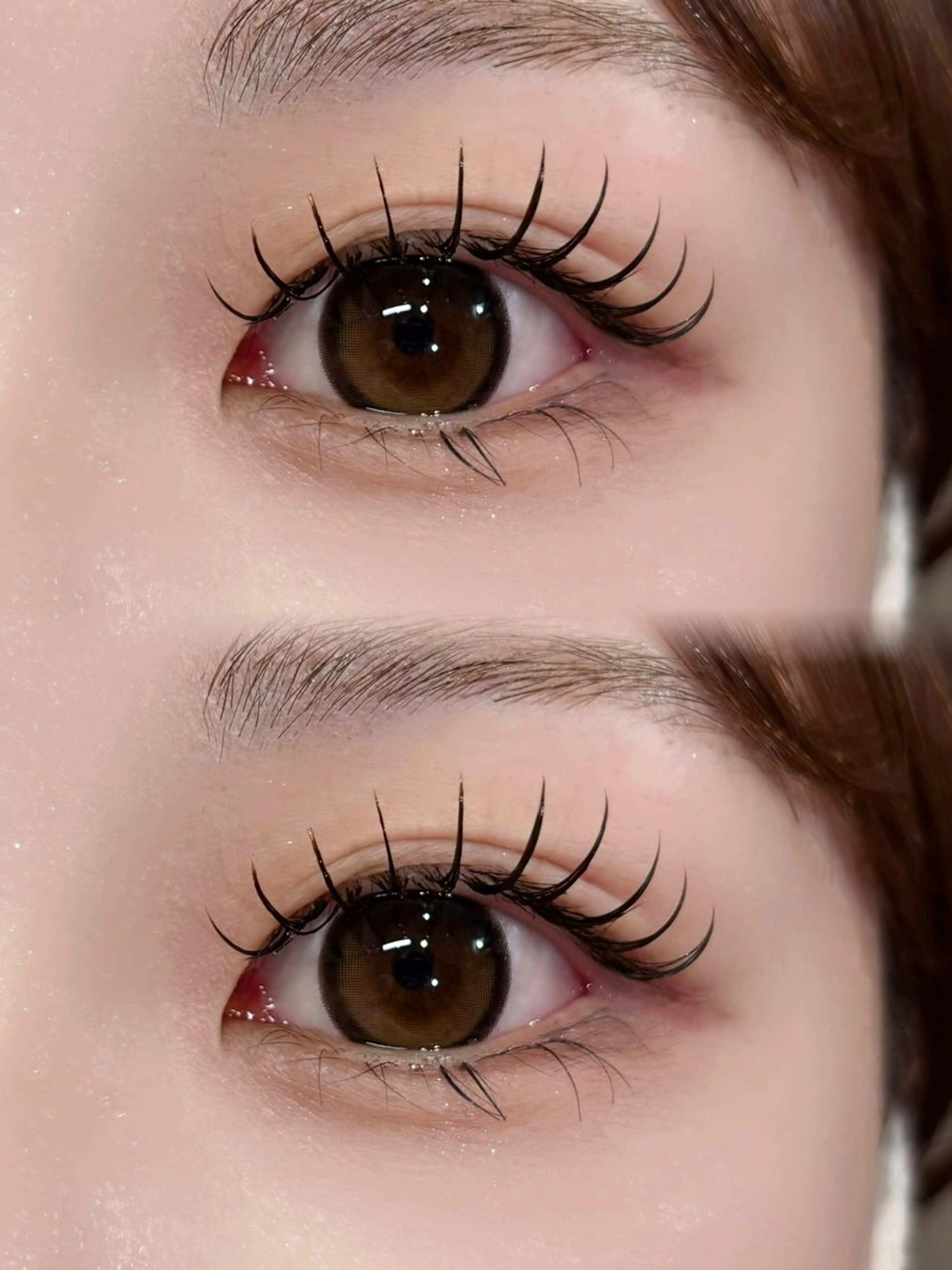 マツエク・マツパ フラットラッシュ Cils by une fleur所属・unefleur 𝑺𝑯𝑰𝑶💕のマツエク・マツパデザイン