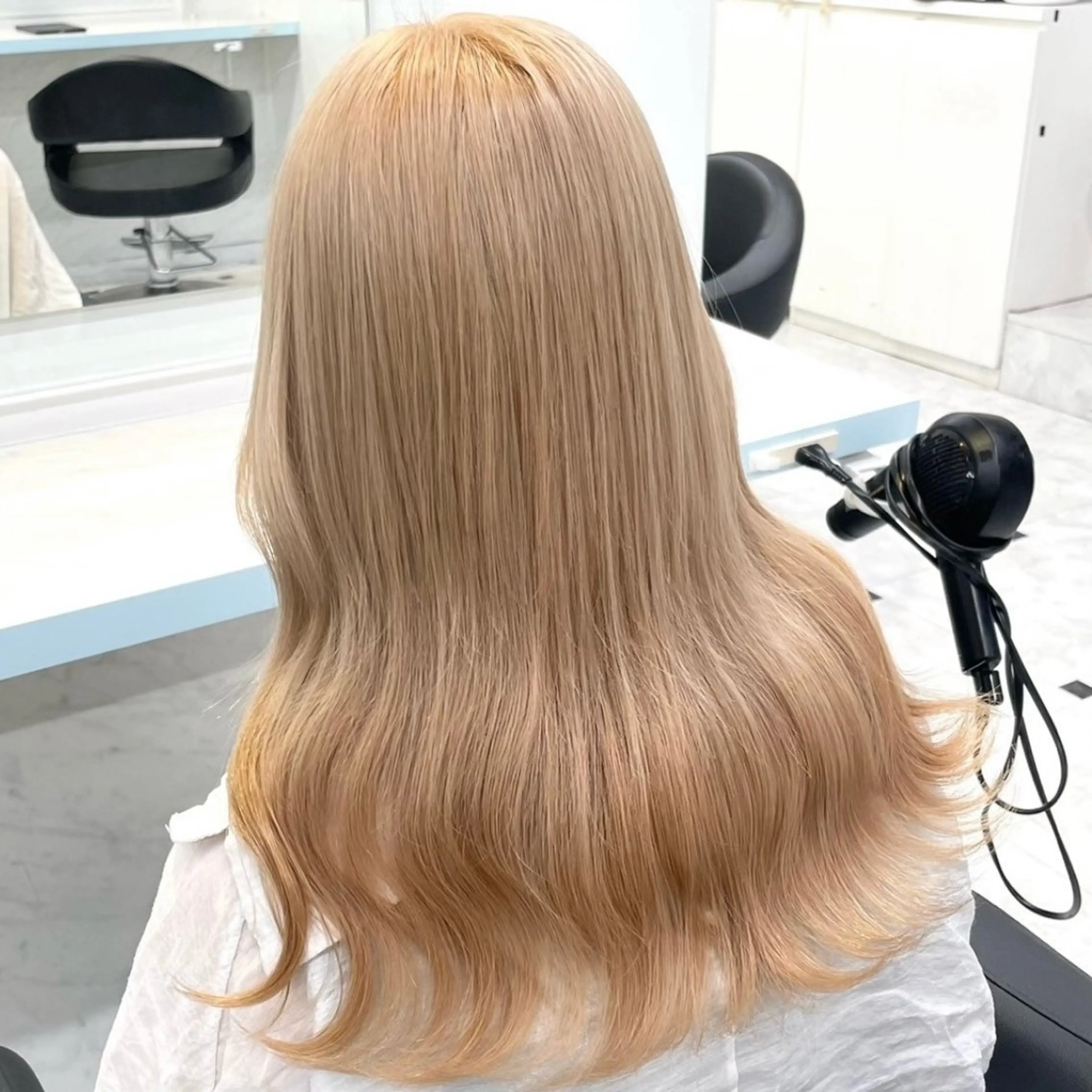 ミディアム カラー 🎀🧁ダメージレス 艶髪カラー🧁🎀のヘアスタイル