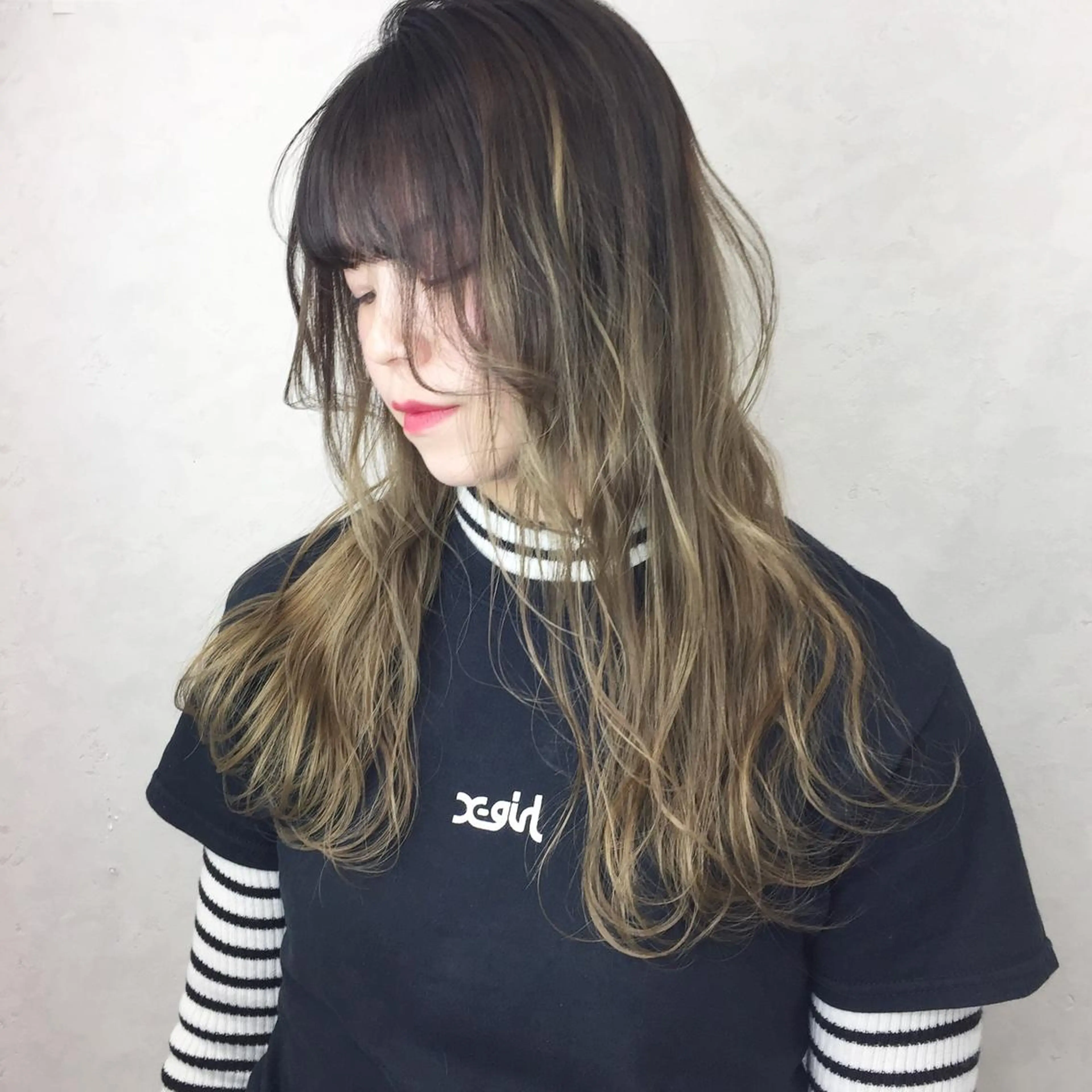 ロング カラー pigment所属・♡MIHO♡ スタイリストのヘアスタイル