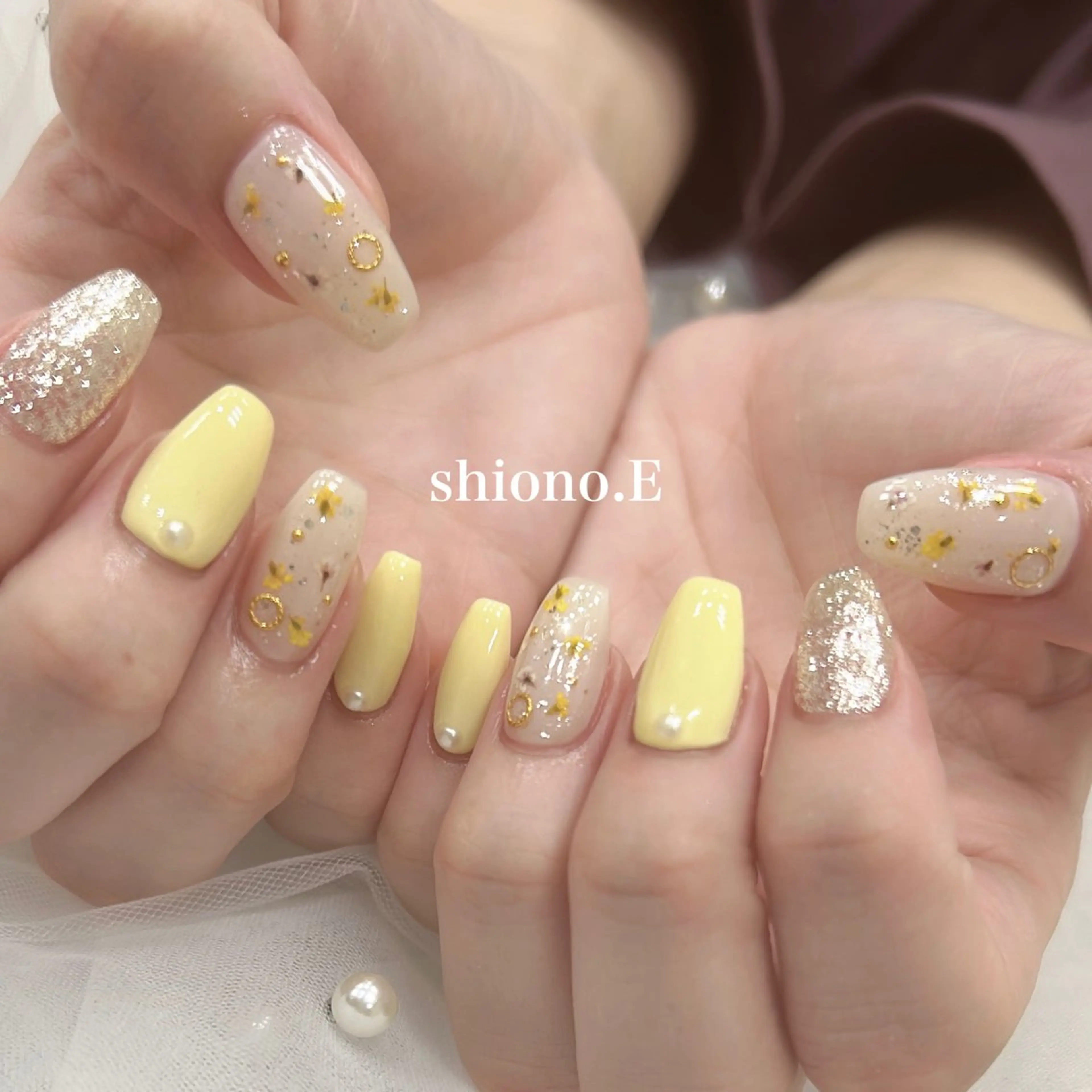 ネイル 春ネイル be-cares beauty(豊川店のネイルデザイン