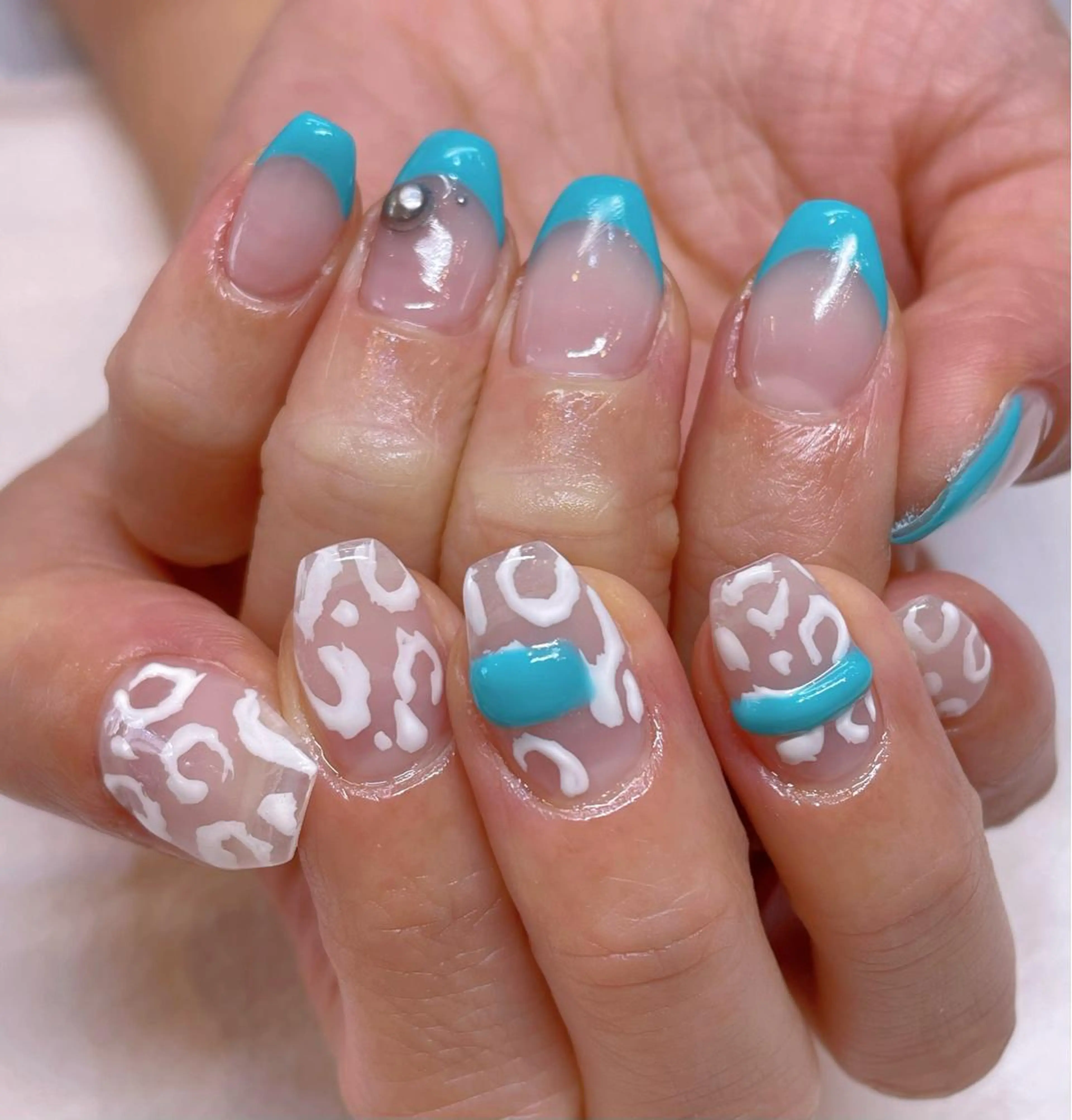 ネイル フレンチネイル ハンドネイル ネイリスト ❄️ユキ❄️のネイルデザイン