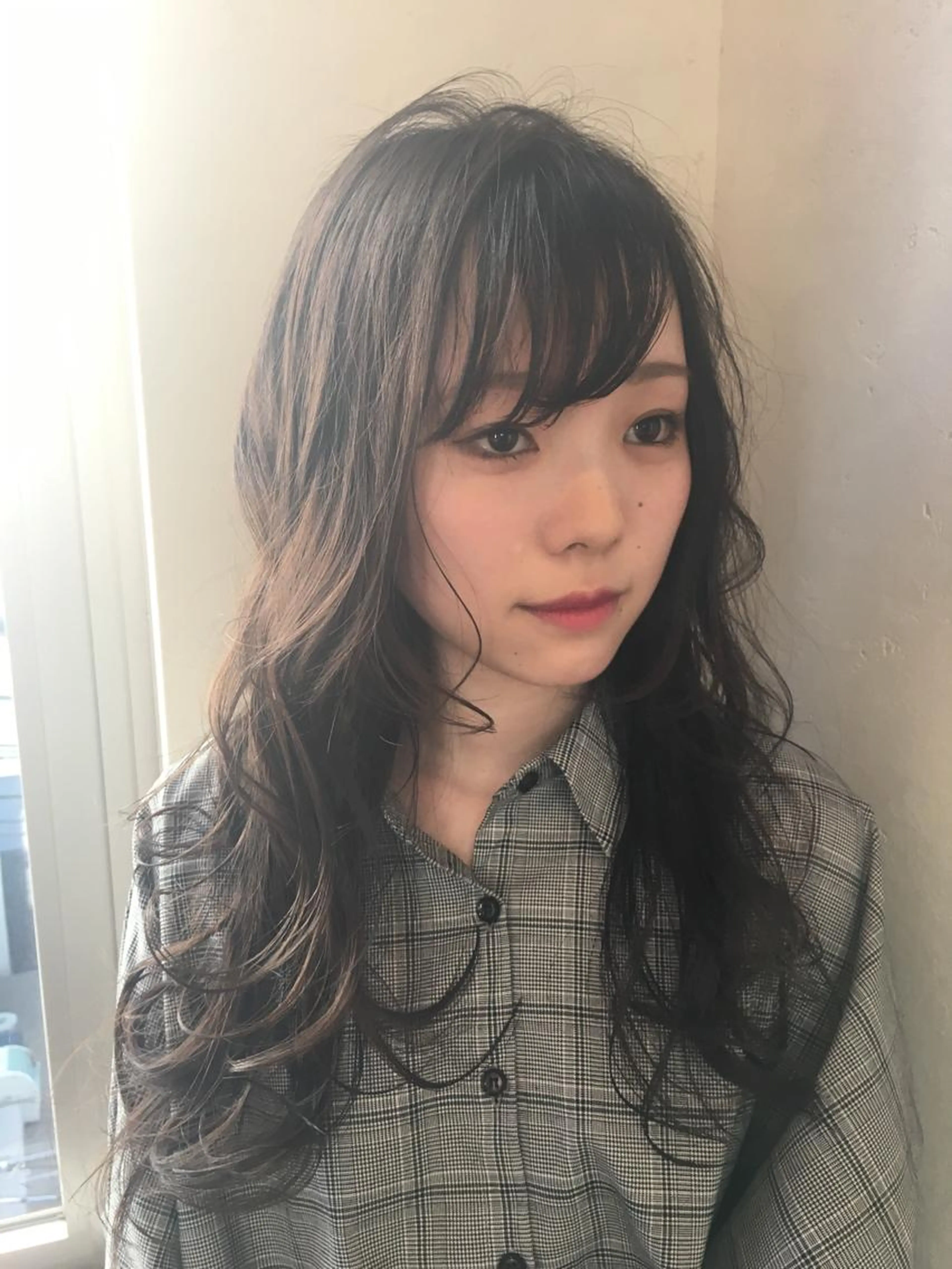 【お手入れらくちん】💐カット＋選べる外国人風ウェーブパーマ💐の写真