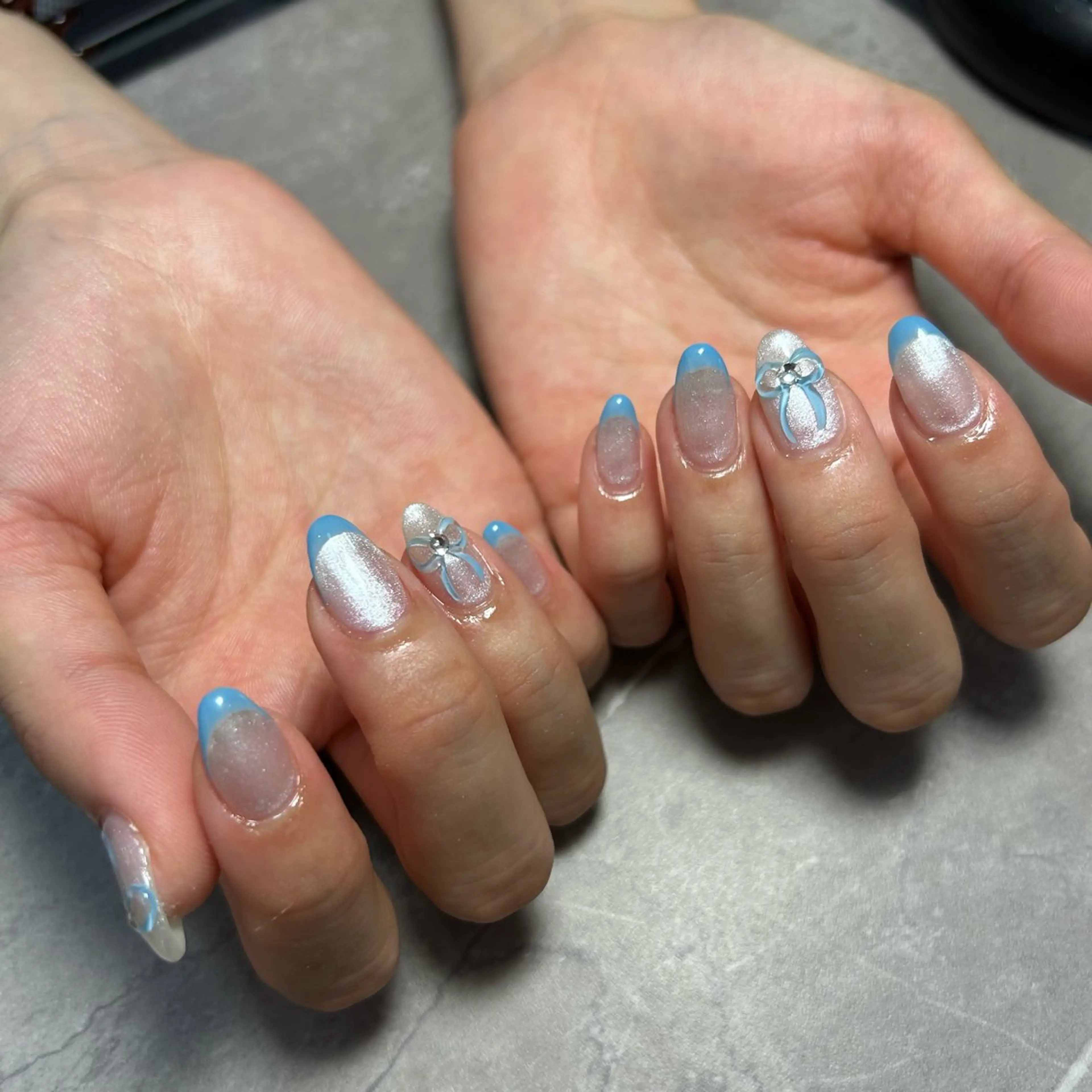 ネイル リボン Lulea nail所属・Lulea nailのネイルデザイン